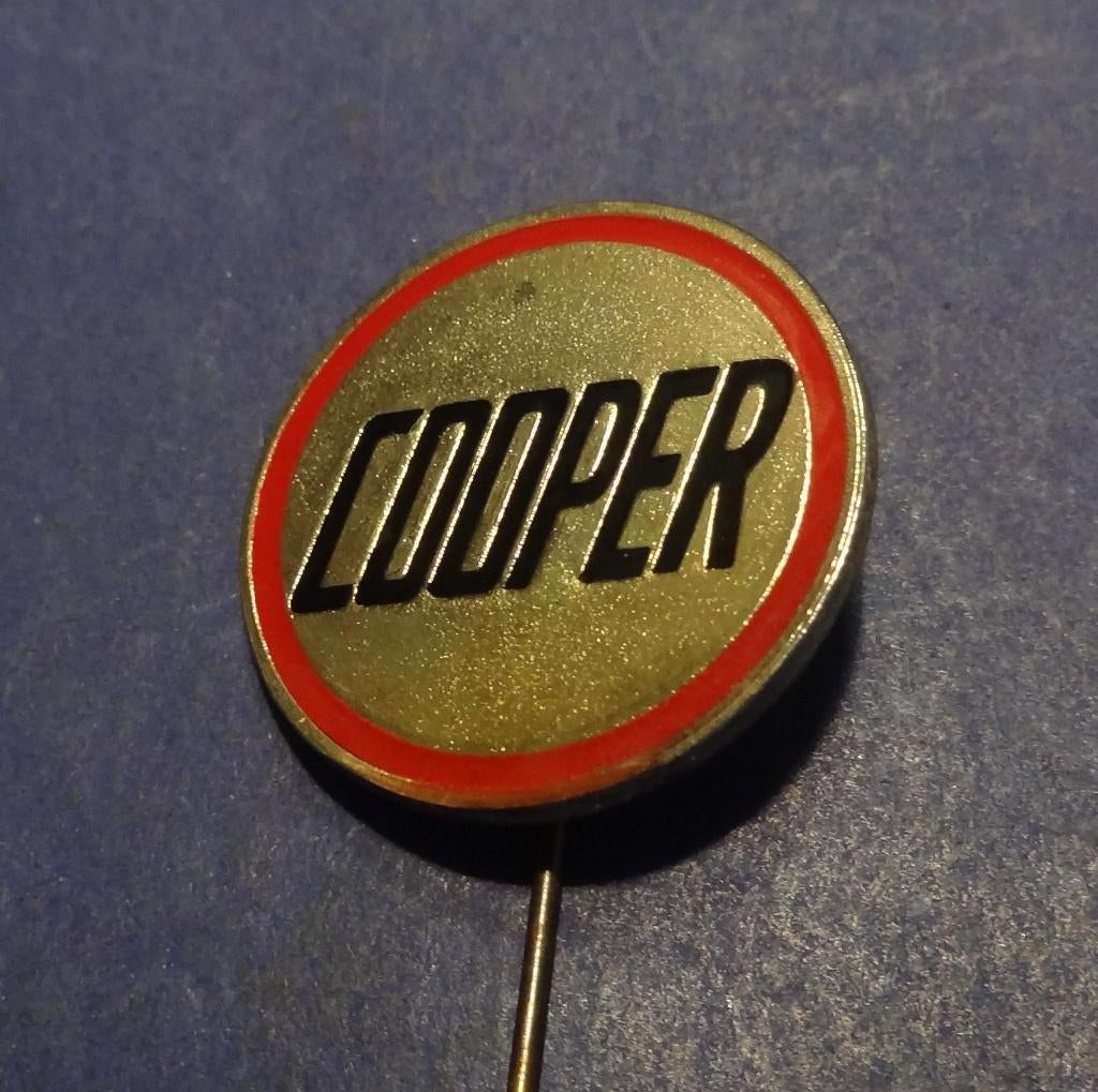 Cooper Geemailleerd Speldje 24 mm Doorsnee, Verzenden, Gebruikt, Transport, Speldje of Pin