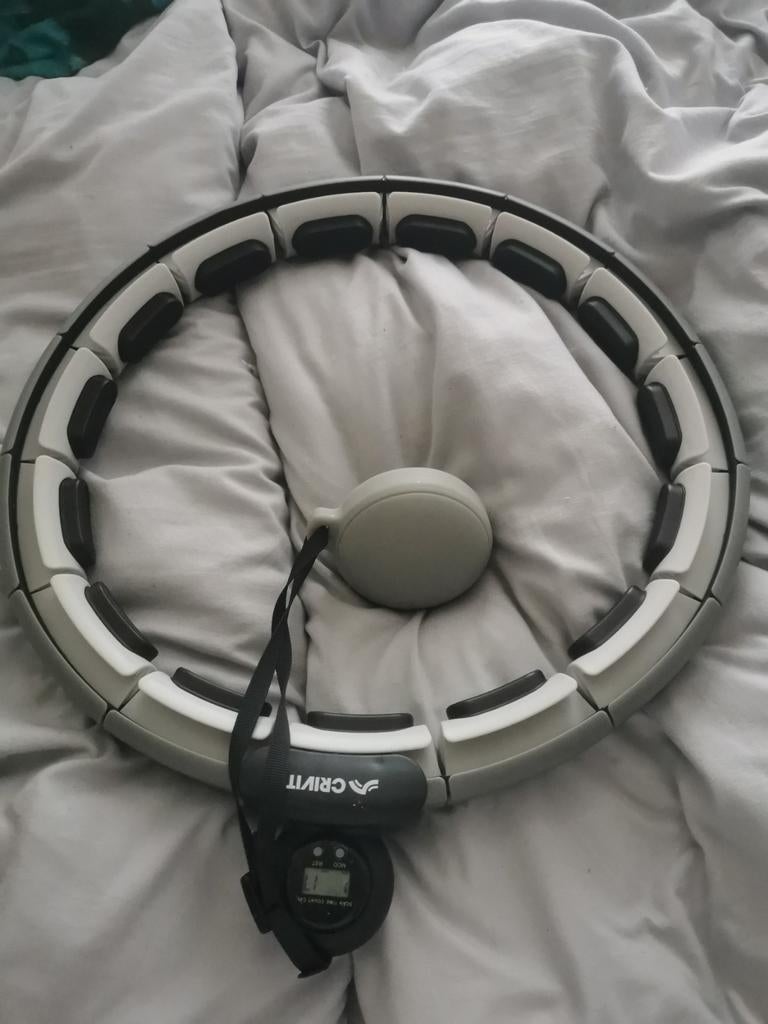 Crivit Smart Hula Hoop met verzwaarde bal en teller, Sport en Fitness, Ophalen of Verzenden