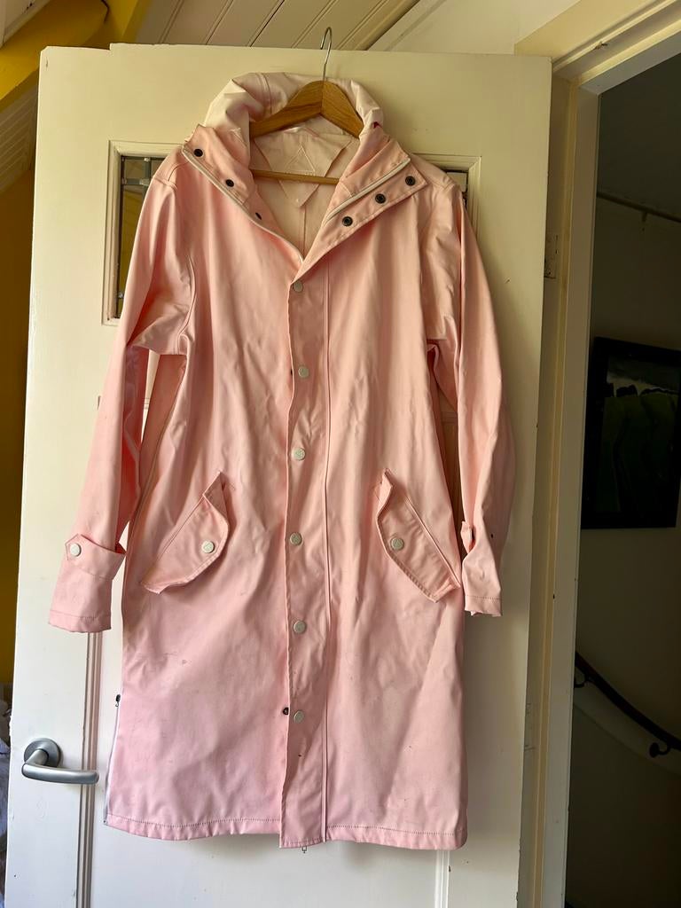 Maium regenjas, roze, maar S, Caravans en Kamperen, Regenkleding, Ophalen of Verzenden, Zo goed als nieuw, Regenjas