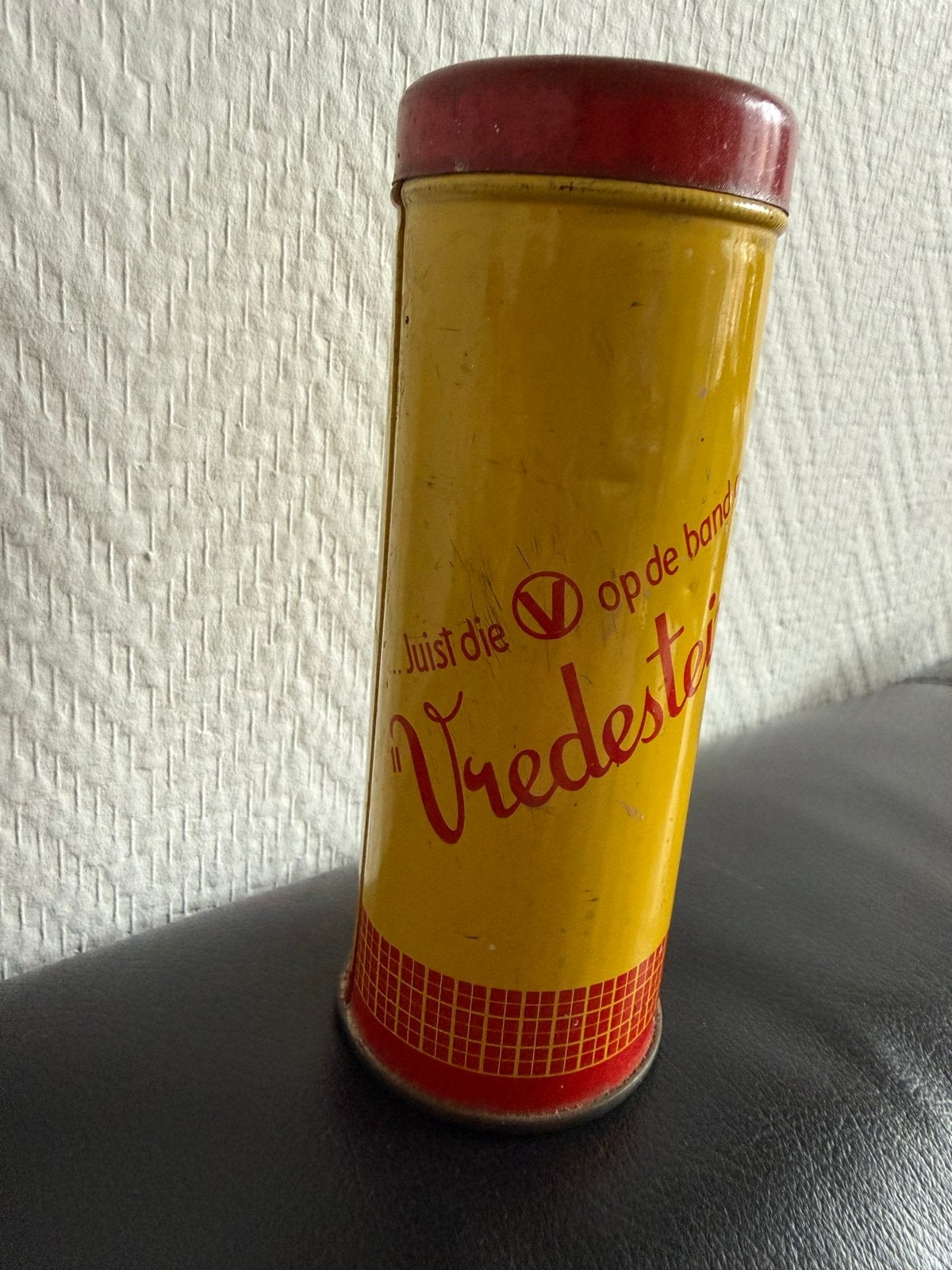 Vintage Vredestein Service Talkpoeder Blikje - Gevuld, Ophalen of Verzenden, Gebruikt