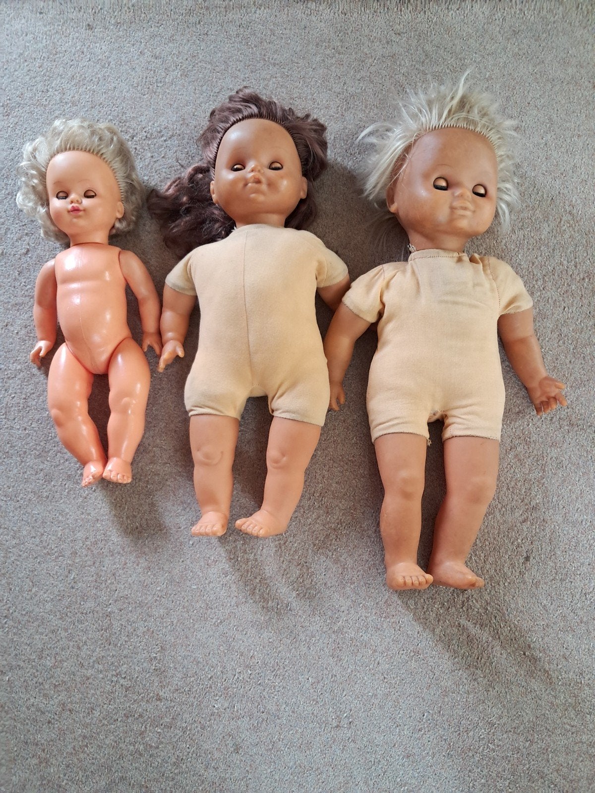 Poppen 3 stuks( 1 koop), Ophalen, Gebruikt, Babypop