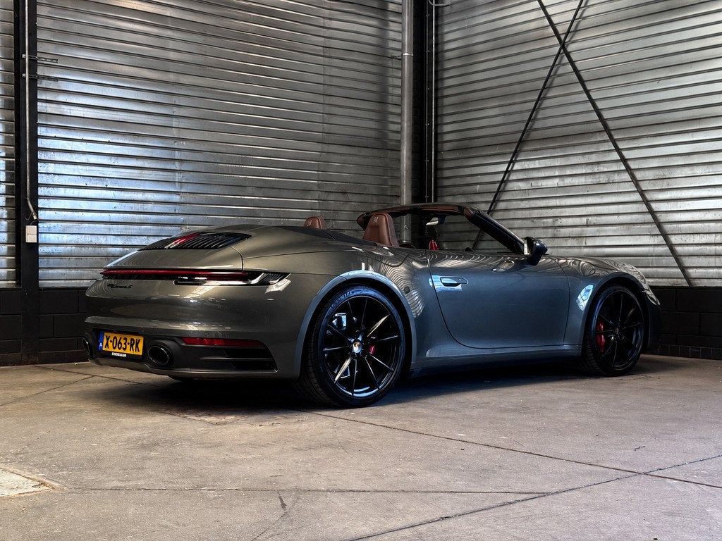Porsche 911 Cabrio 992 3.0 Carrera S | Sport Chrono | BOSE |, Auto's, Automaat, Gebruikt, Euro 6, Cabriolet