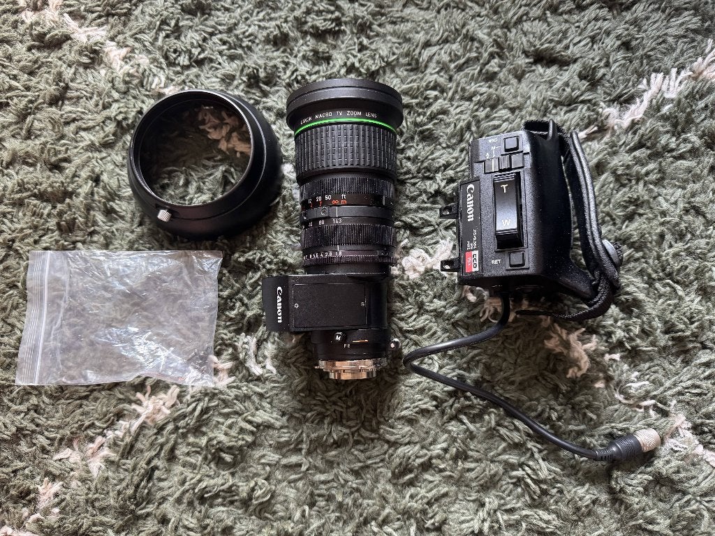 Canon J15X9.5B 9.5-143mm 1.8 parfocale broadcast zoom b4-nex, Gebruikt, Canon, Overige vattingen, Zoom