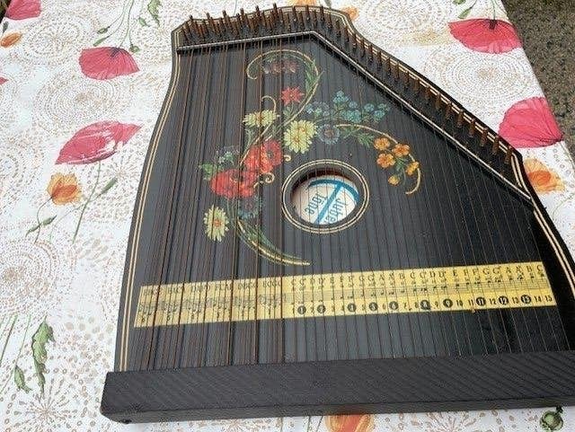 Jubel Tone tafelharp origineel, Muziek en Instrumenten, Snaarinstrumenten | Harpen, Ophalen of Verzenden, Gebruikt
