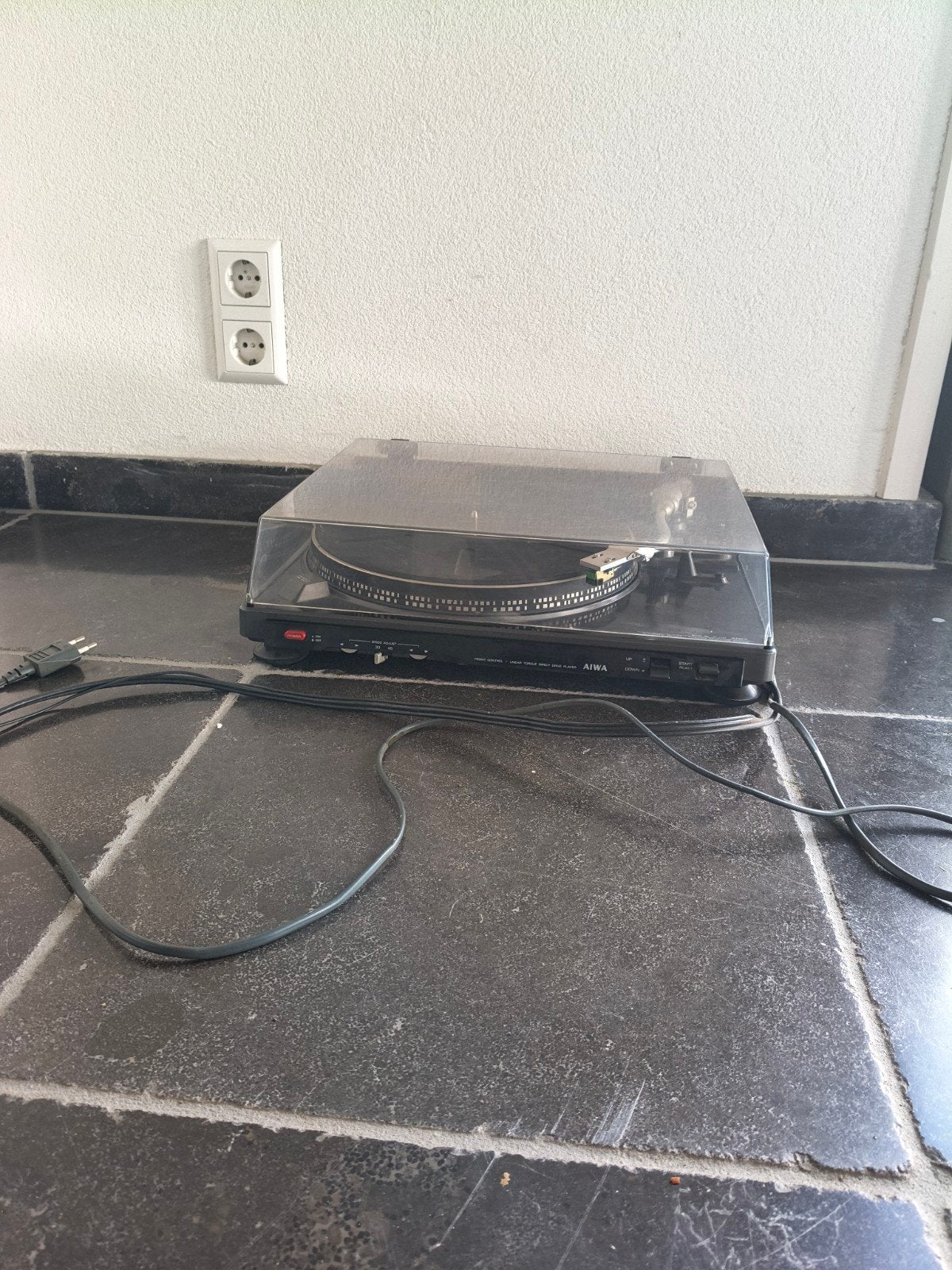 AIWA AP-2200 Platenspeler - Automatisch, Audio, Tv en Foto, Overige merken, Gebruikt, Automatisch, Ophalen of Verzenden