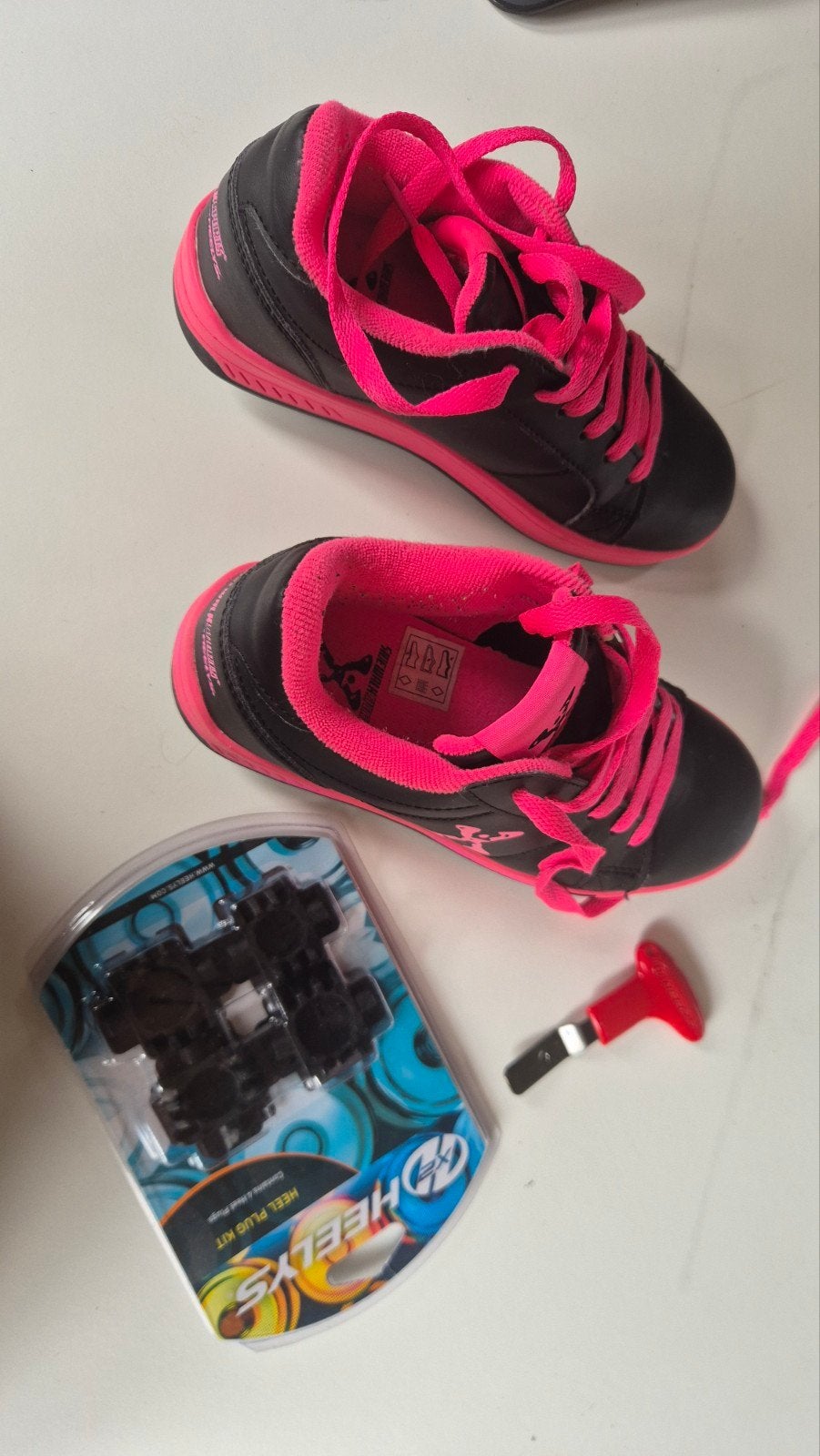 heelys dual (2 wieltjes)mt 34, Ophalen of Verzenden, Zo goed als nieuw, Kinderen