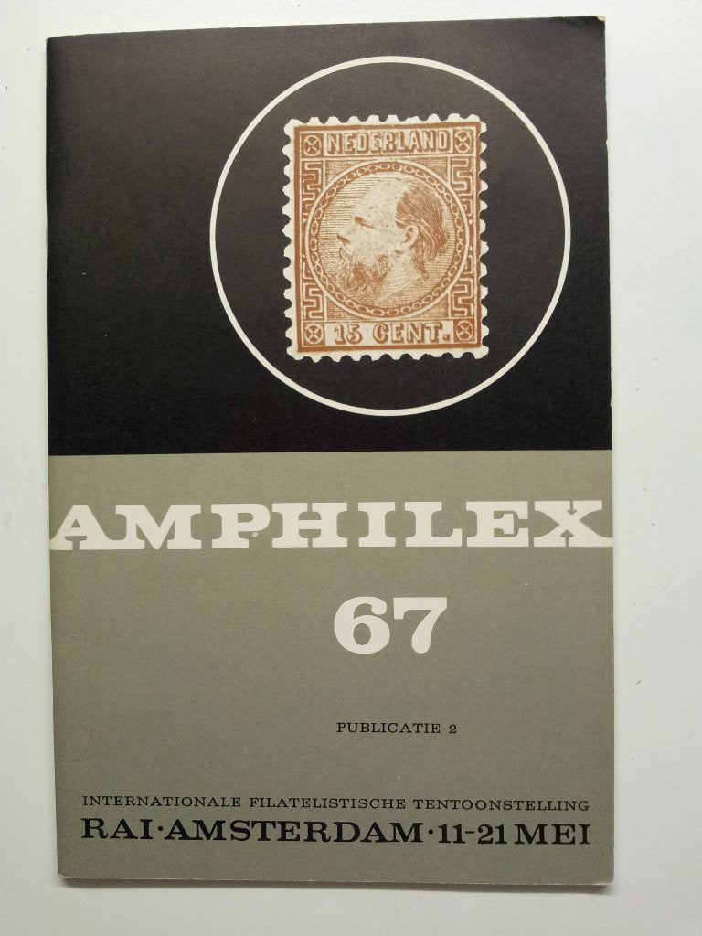 Amphilex 1967 boekje van tentoonstelling 11-12 mei 1967 RAI, Postzegels en Munten, Postzegels | Toebehoren, Ophalen of Verzenden