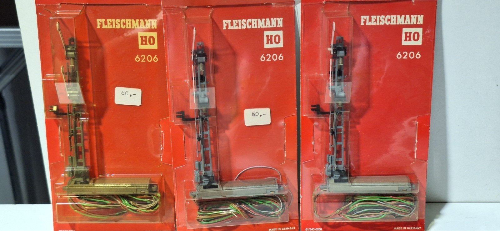 Fleischmann dubbelarm hoofdsein h0 6205, Hobby en Vrije tijd, Modeltreinen | H0, Gelijkstroom, Fleischmann, Rails, Ophalen of Verzenden