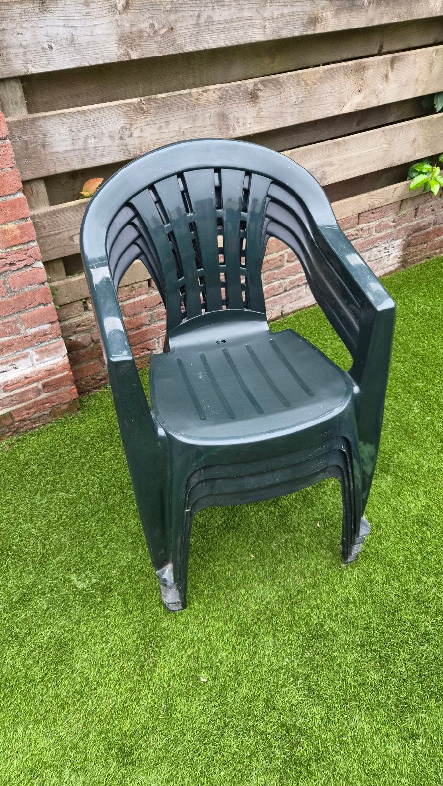 4 Jardin tuinstoelen, stapelbaar