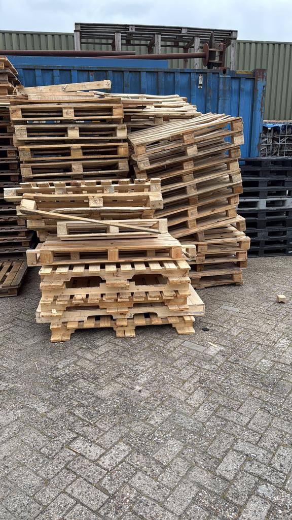 Brandhout pallets, Ophalen, Zo goed als nieuw, Pallet, Minder dan 200 cm