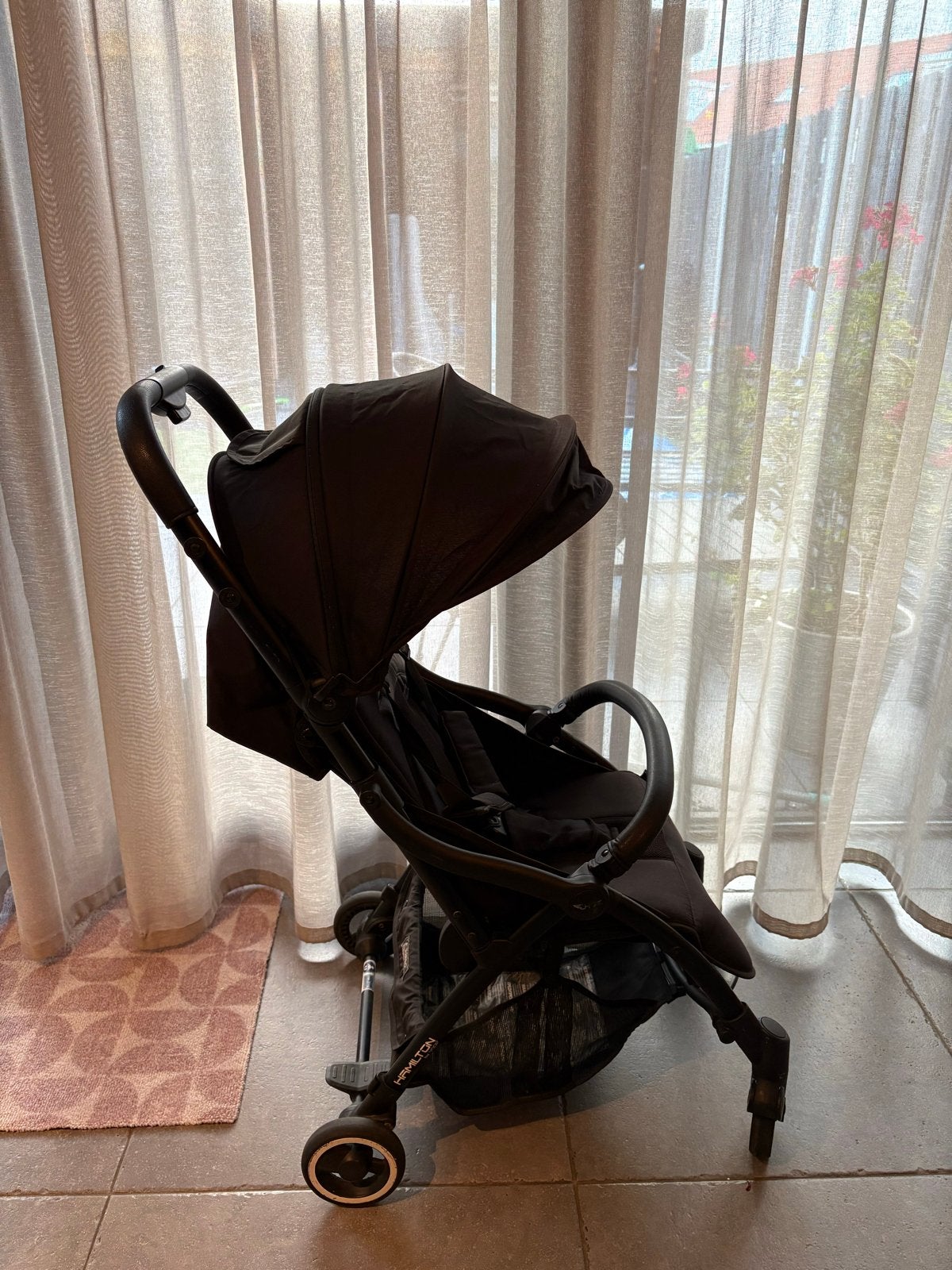 Hamilton Buggy - Zwart, Ophalen, Gebruikt, Kinderwagen, Overige merken