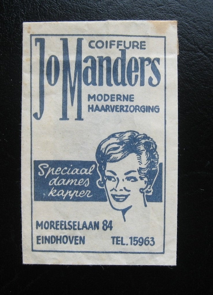 1856 Eindhoven - Coiffure kapsalon Jo Manders, Verzenden, Nederland