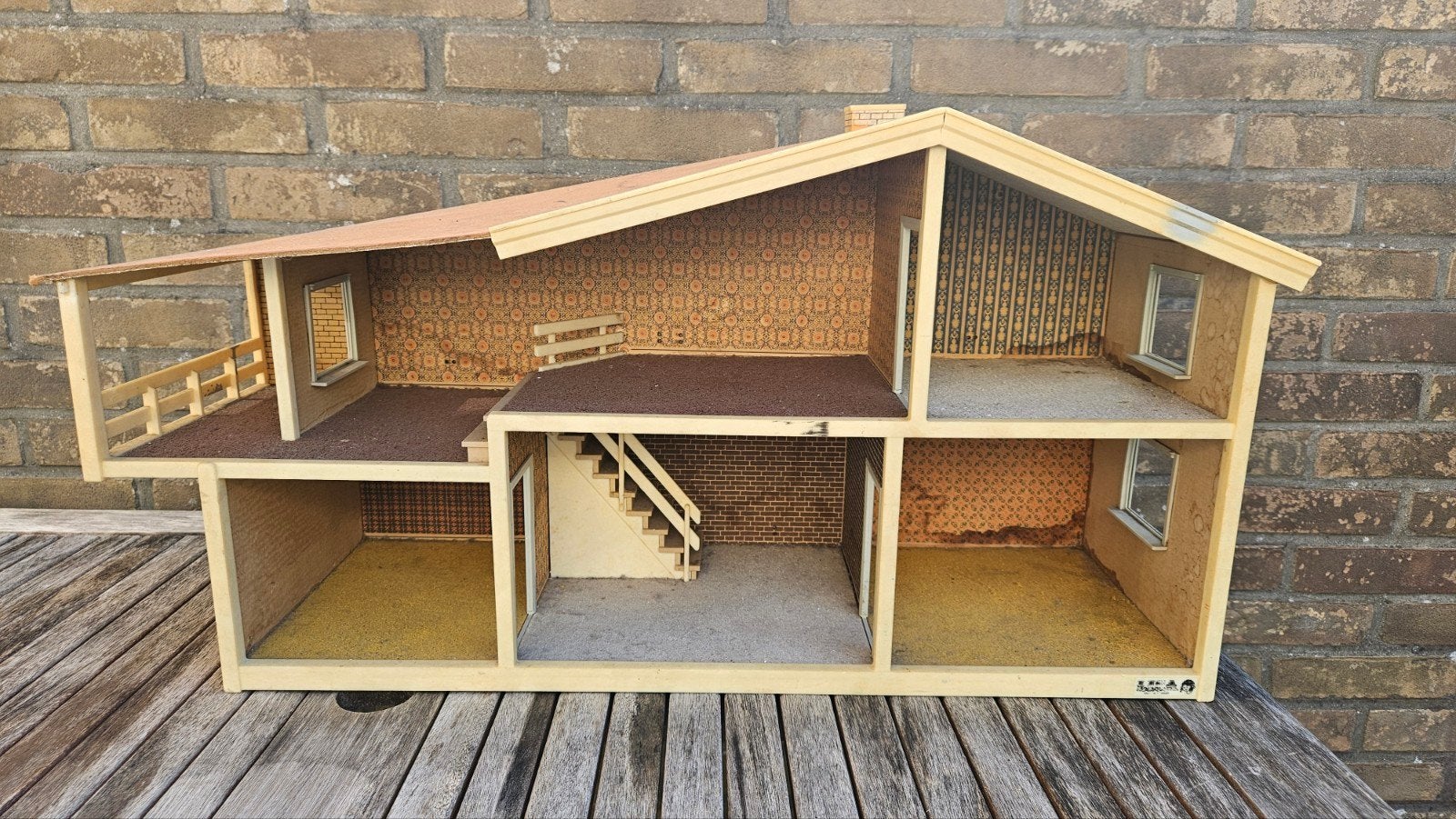 Vintage Poppenhuis Lundby Lisa, Kinderen en Baby's, Ophalen, Gebruikt, Poppenhuis