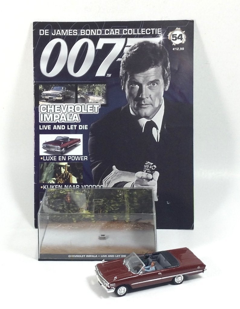 Universal Hobbies 1:43 Chevrolet Impala (1963) James Bond, Ophalen of Verzenden, Zo goed als nieuw, Auto, Universal Hobbies