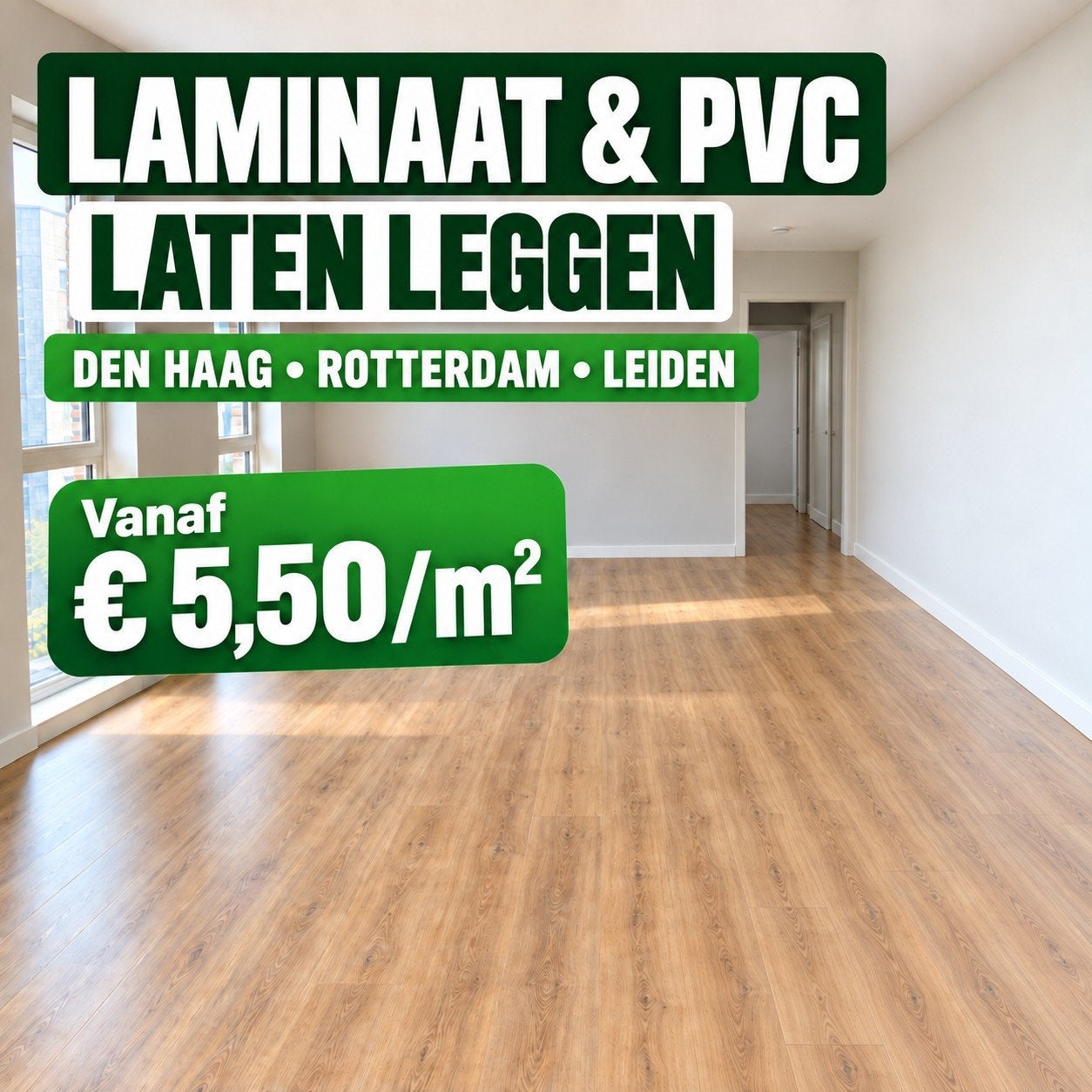Laminaat legger, PVC legger | Den Haag | Rotterdam | Leiden, Houten vloeren