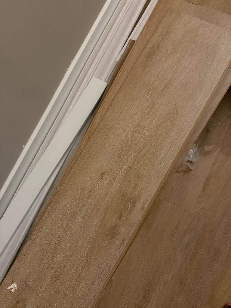 Laminaat grijsbruin eiken, Ophalen, 50 tot 150 cm, Nieuw, 10 m² of meer