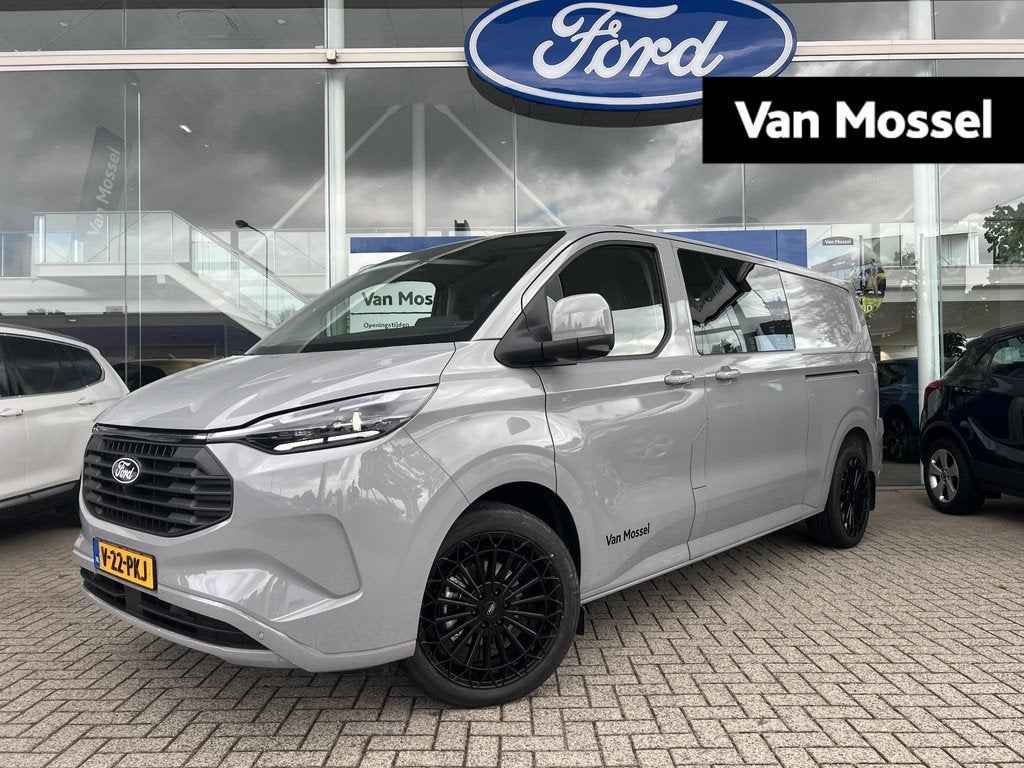 Ford Transit Custom 320 2.5 PHEV L2H1 Limited DC | Adaptieve, Auto's, Bestelauto's, Gebruikt, Euro 6, 4 cilinders, Met garantie (alle)