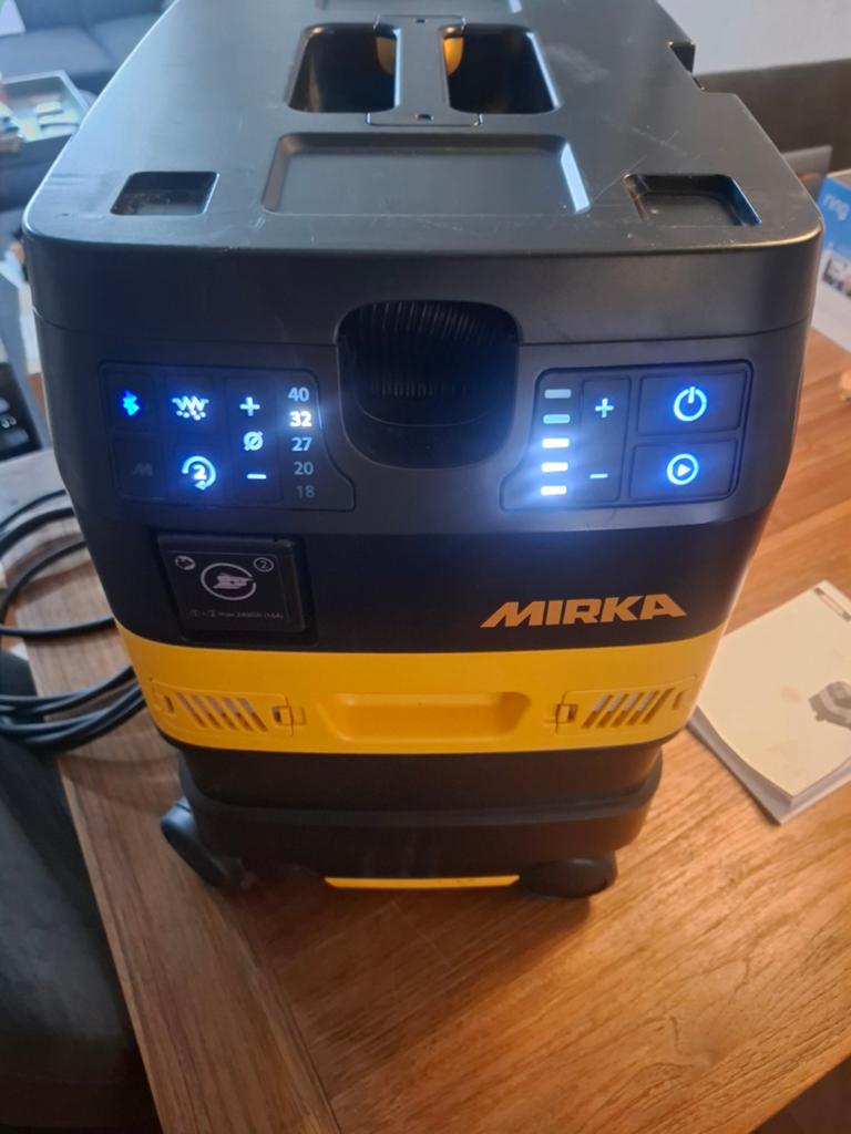 MIRKA. DEXOS. 1217 M AFC., Doe-het-zelf en Verbouw, Reinigingsmachines, Zo goed als nieuw, Ophalen of Verzenden