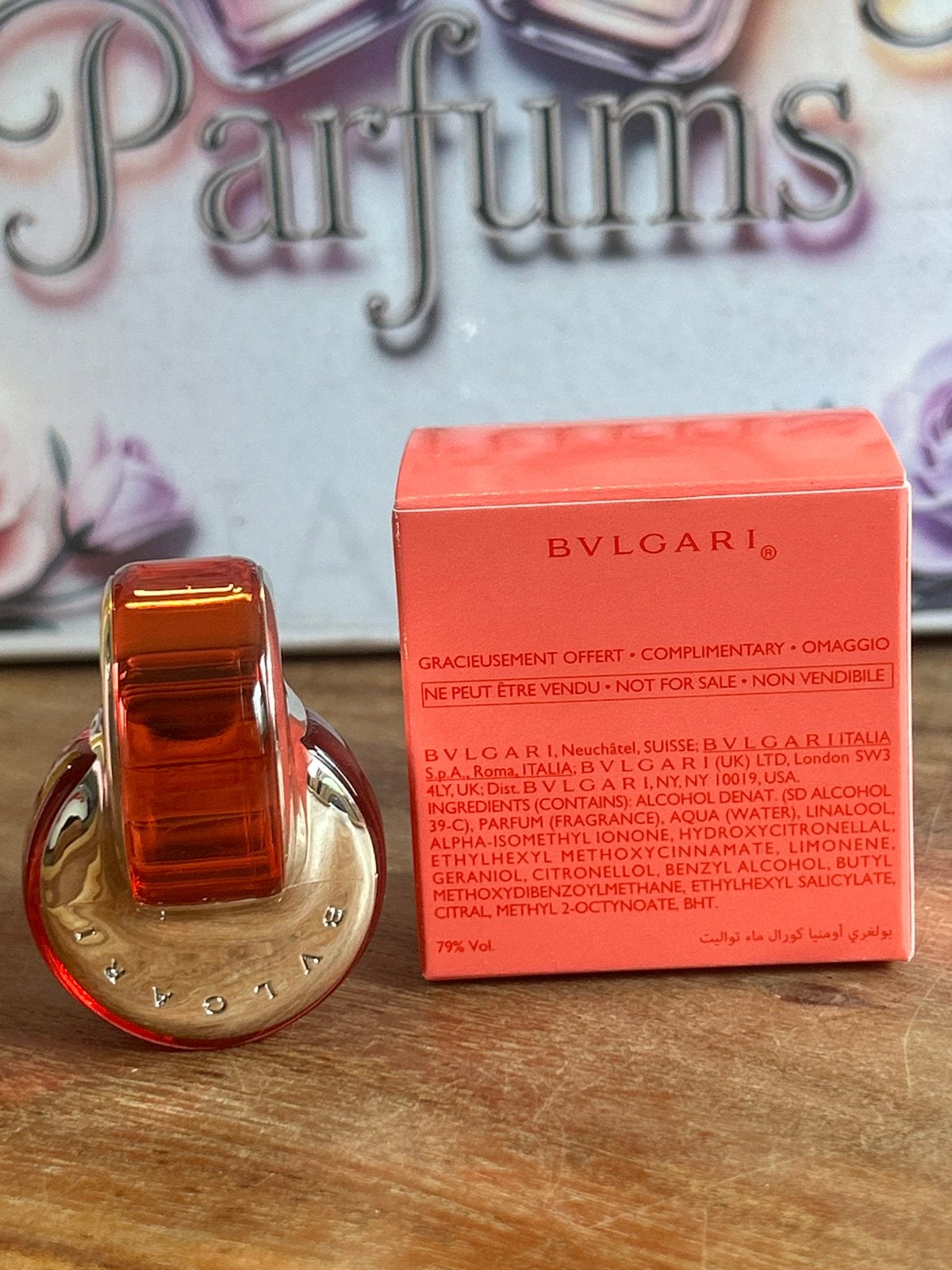 Bvlgari - omnia coral miniatuur 5ml edt, Ophalen of Verzenden, Nieuw