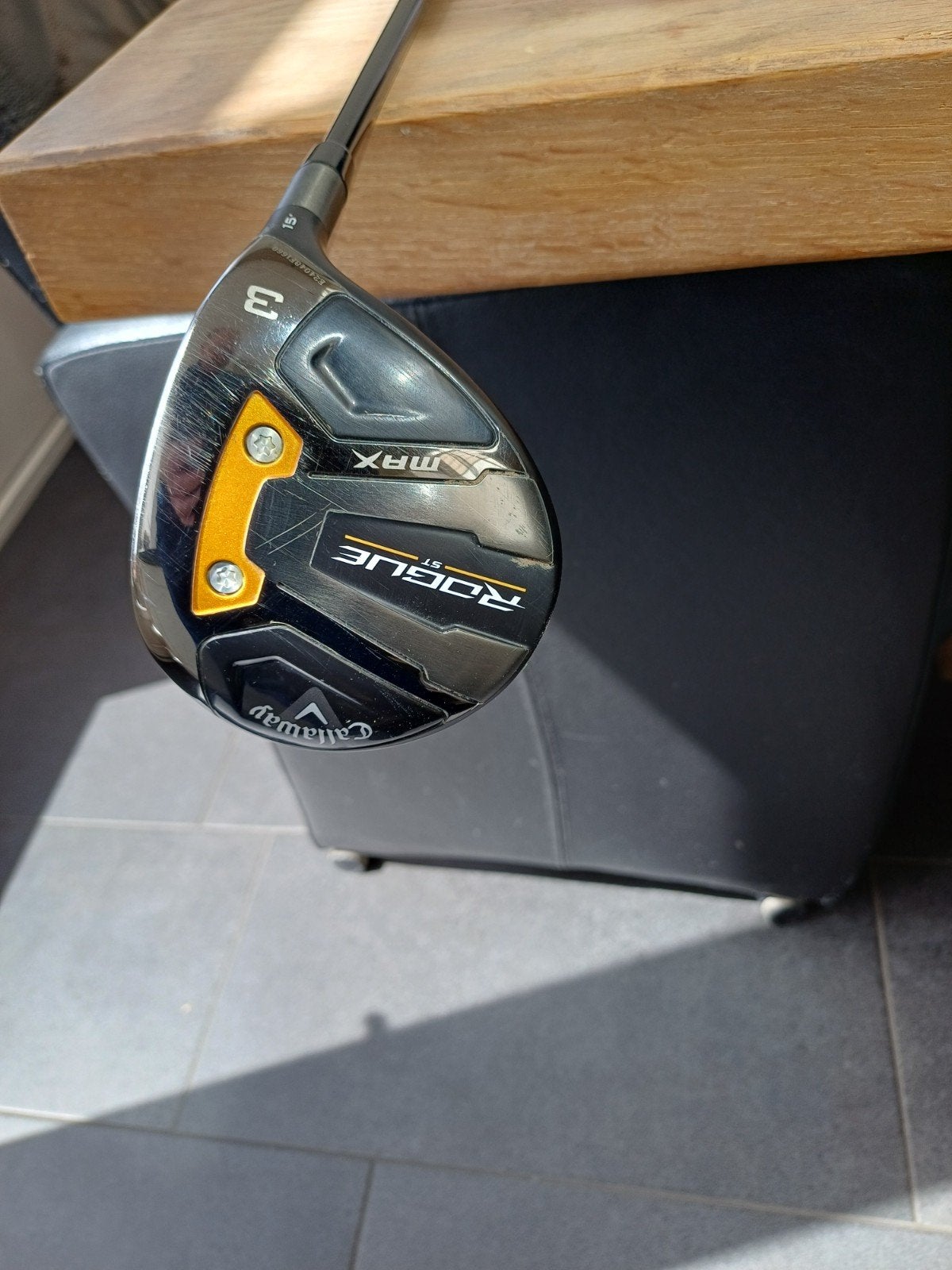Nieuwe houten 3 3 x mee geslagen!, Ophalen of Verzenden, Zo goed als nieuw, Club, Callaway
