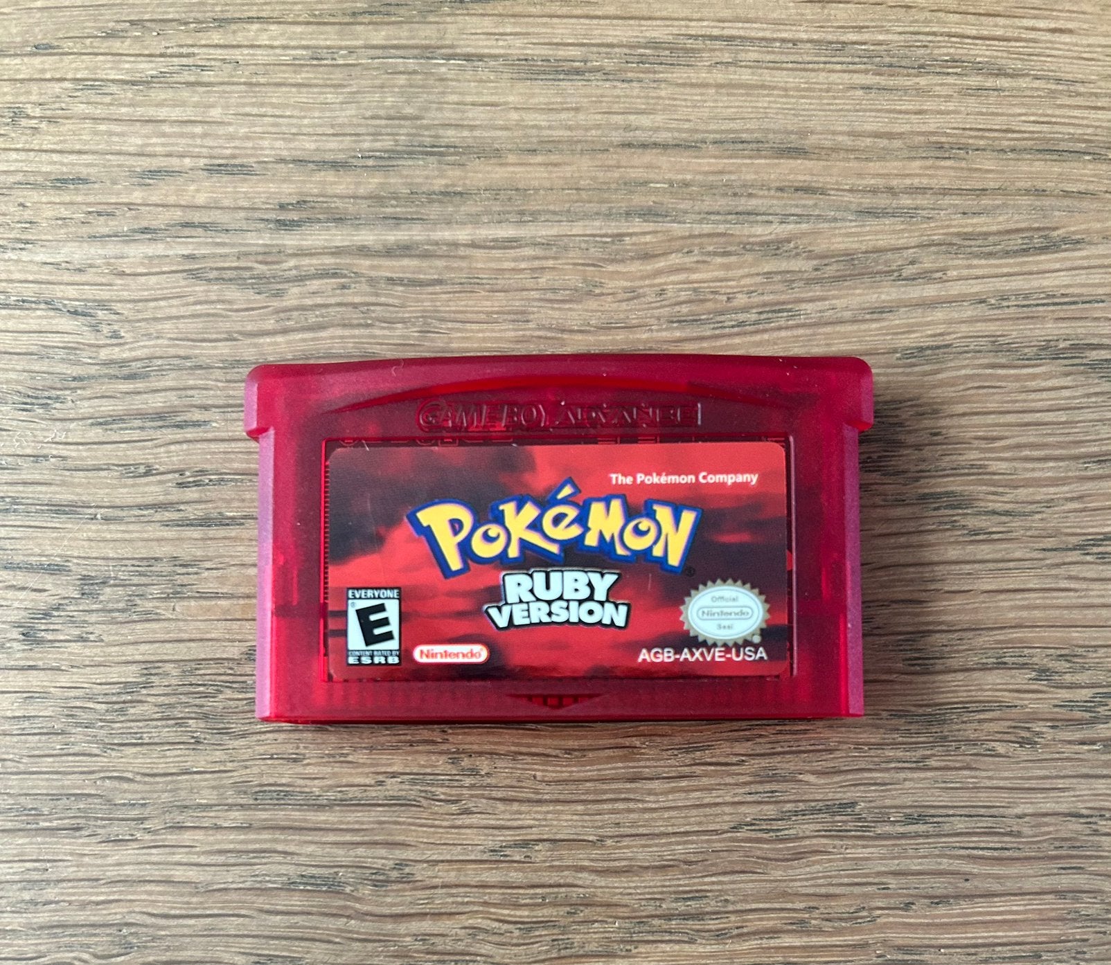 Pokemon Ruby, Spelcomputers en Games, Games | Nintendo Game Boy, Avontuur en Actie, 1 speler, Ophalen of Verzenden, Zo goed als nieuw