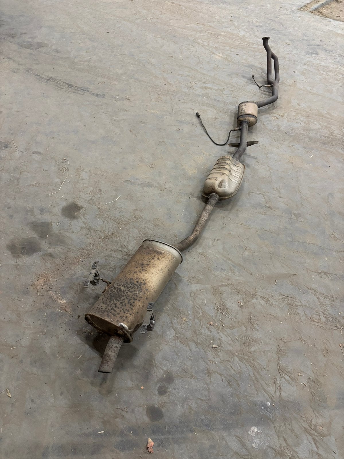 Volledige Uitlaat BMW E46 316i\318i, Auto-onderdelen, Ophalen, Gebruikt, BMW