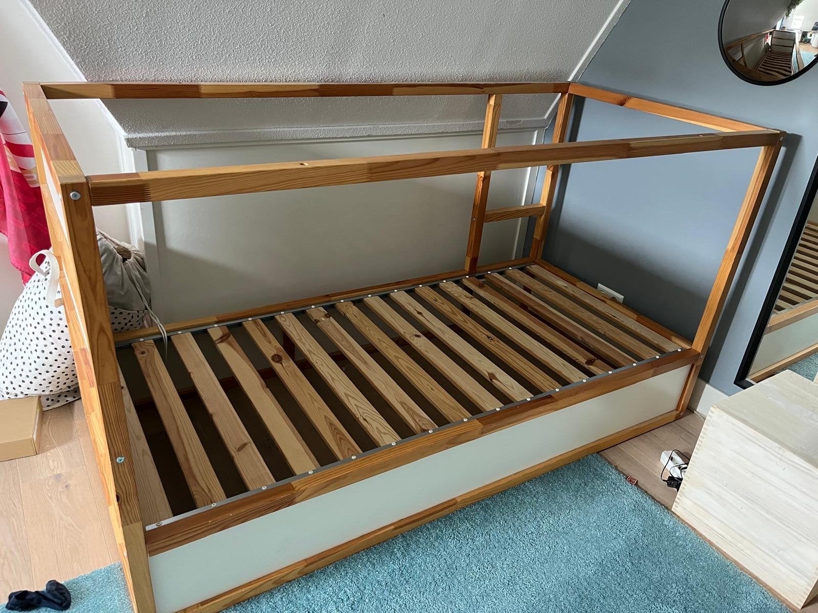 IKEA KURA omkeerbaar bed 90x200 cm, Ophalen, Gebruikt, 90 cm, Eenpersoons