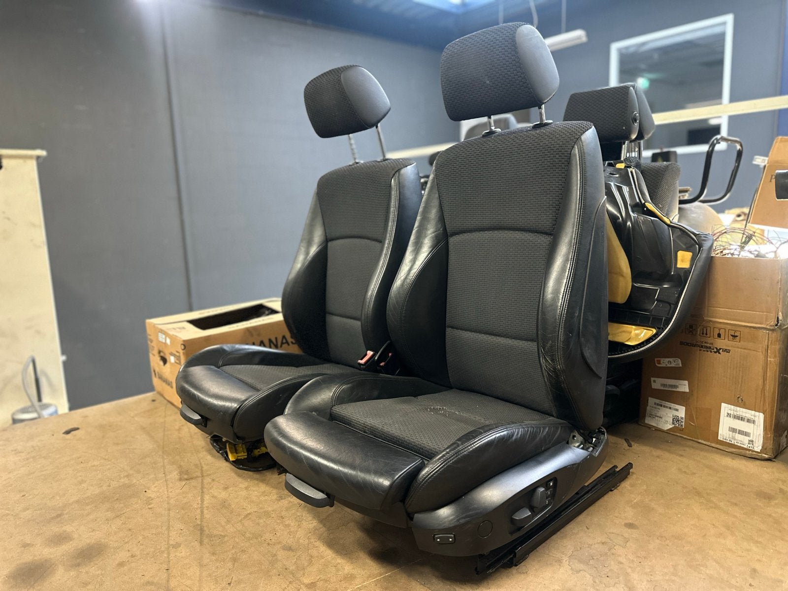 BMW 3 Serie E90 Interieur elektrische Stoelen, Deurpanelen, Auto-onderdelen, Interieur en Bekleding, Ophalen of Verzenden, Gebruikt