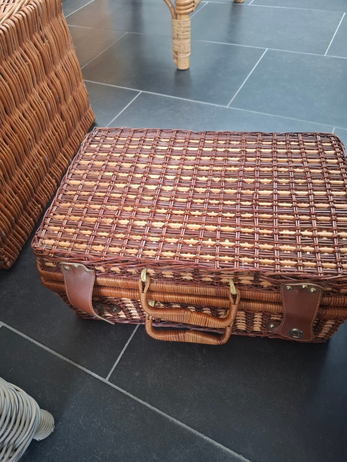 picknickkoffertje, Hobby en Vrije tijd, Picknickmanden, Ophalen, Nieuw