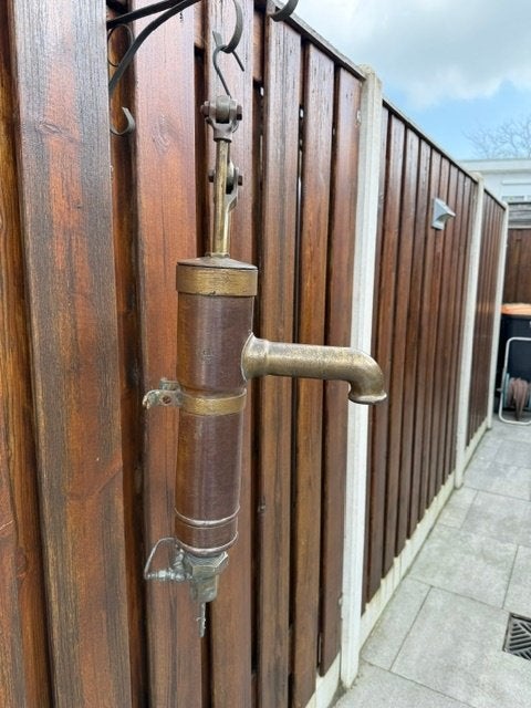 Koperen sier waterpomp, Ophalen, Gebruikt, Overige materialen, Overige typen
