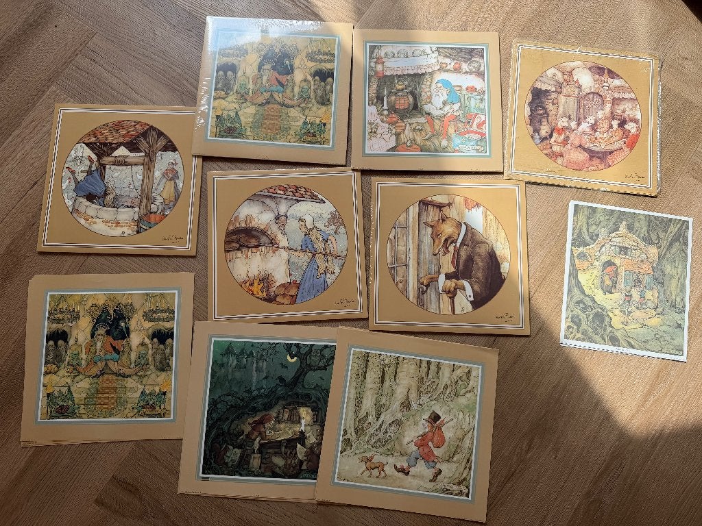 Anton Pieck, Ophalen, Print, Print/reproductie