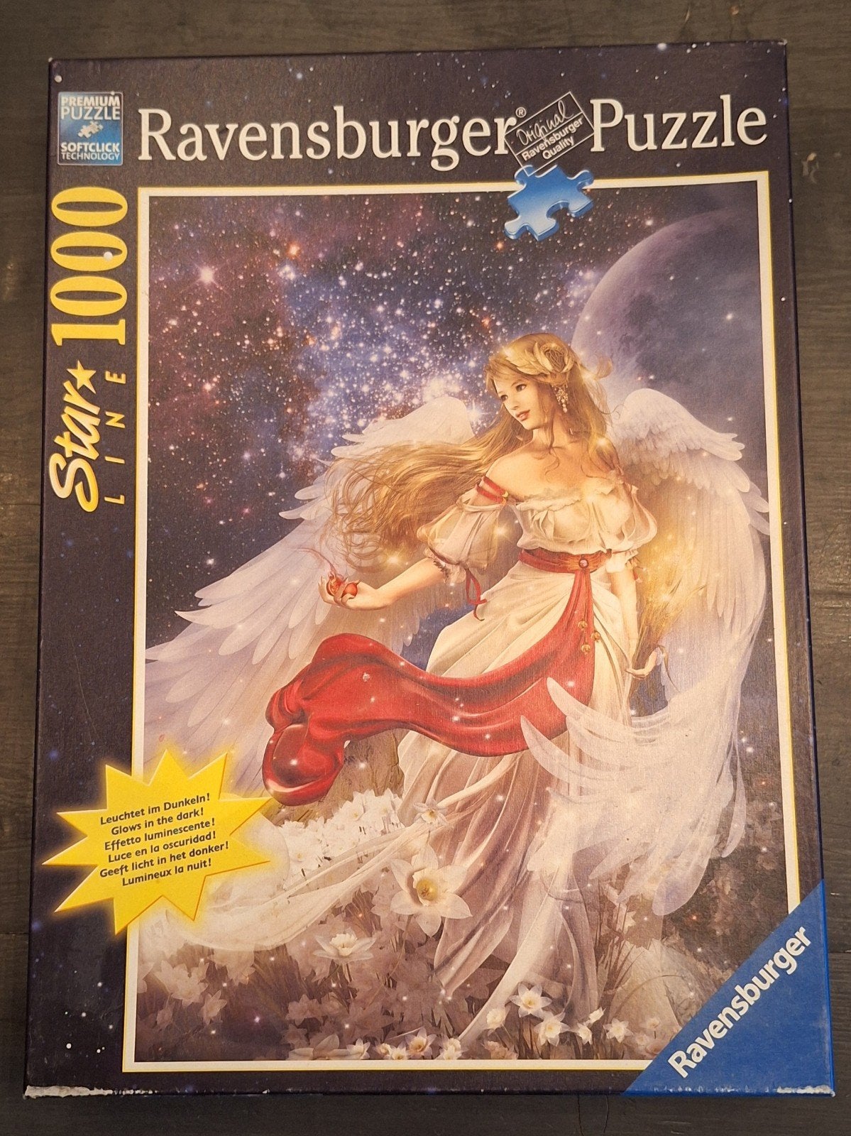 Ravensburger Legpuzzel Sterrenengel. Art nr 160709, Hobby en Vrije tijd, Ophalen, 500 t/m 1500 stukjes, Gebruikt, Legpuzzel