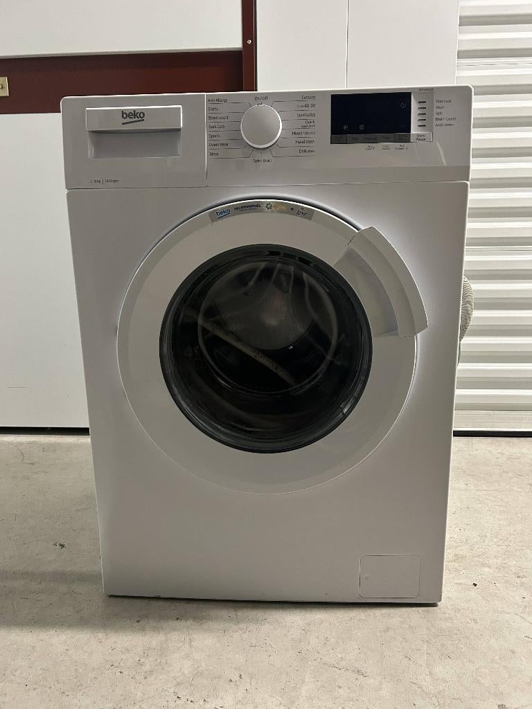 Beko tweedehands Wasmachine, Witgoed en Apparatuur, Wasmachines, Gebruikt, Ophalen of Verzenden, Voorlader, 85 tot 90 cm