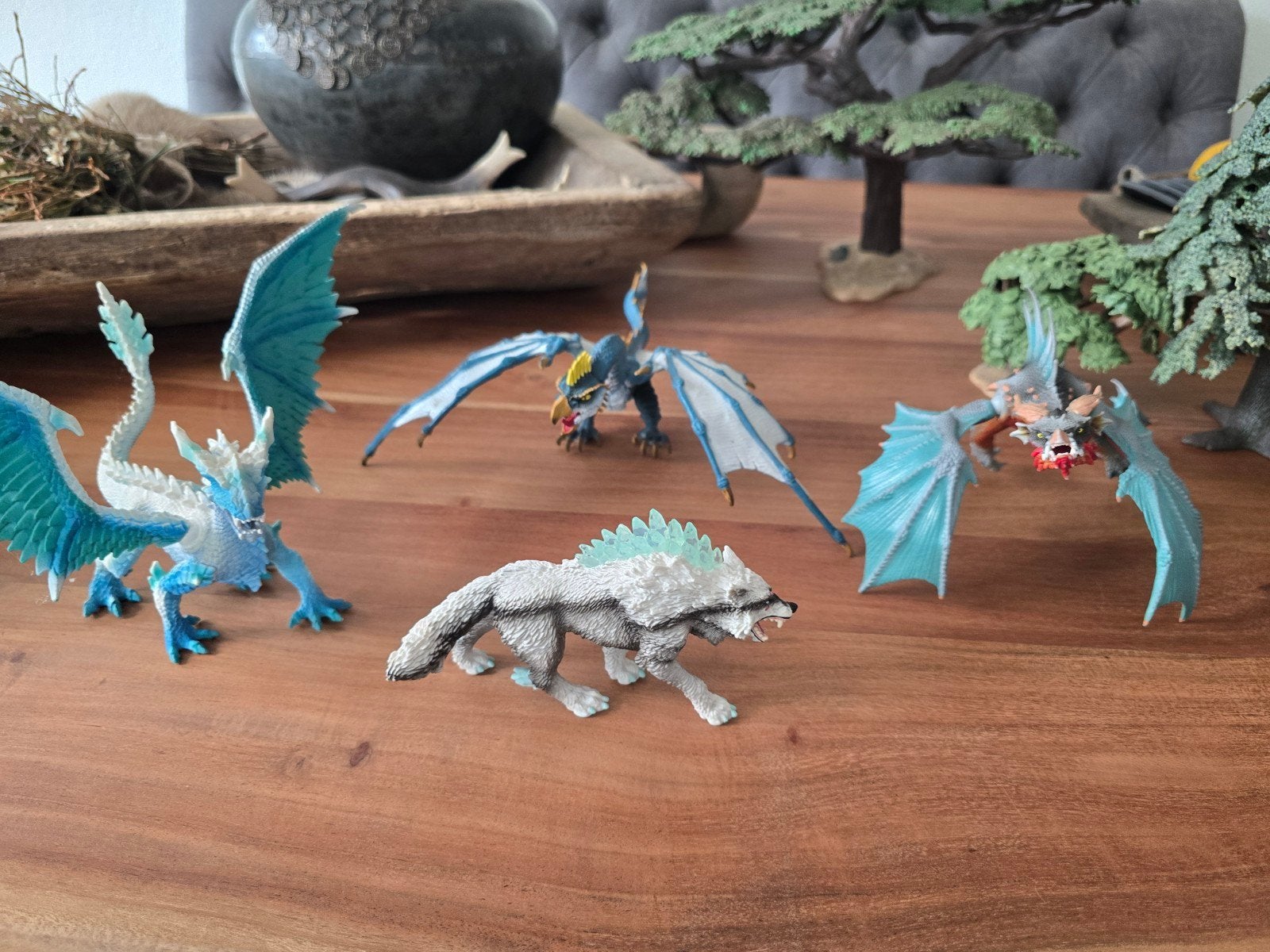 schleich monsters draken, Ophalen of Verzenden, Zo goed als nieuw, Paard, Beeldje of Figuurtje