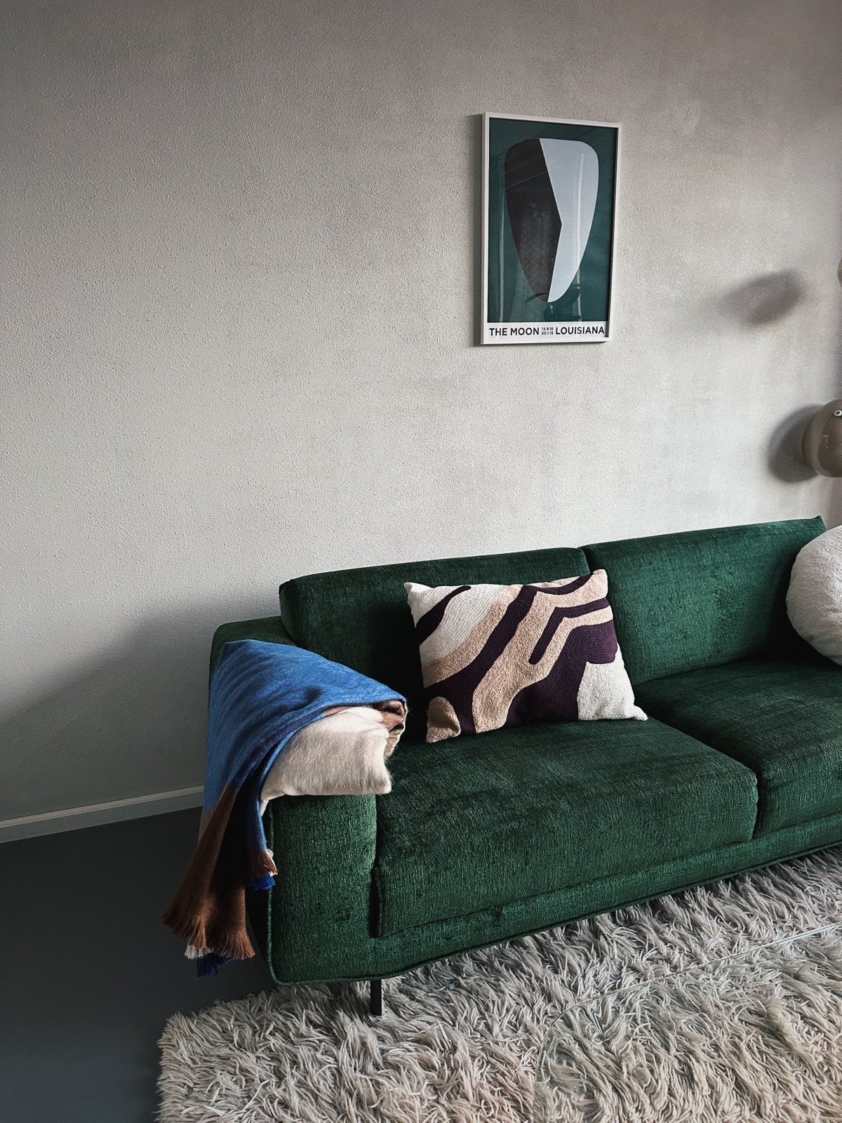 Groene 3-zits bank 'Arthur' van Topform, Huis en Inrichting, Banken | Bankstellen, Driepersoons, 75 tot 100 cm, Ophalen of Verzenden