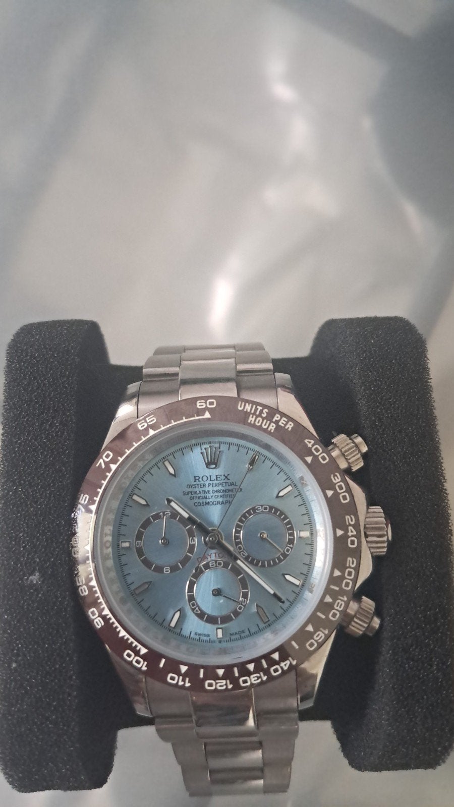 Rolex daytona, Ophalen of Verzenden, Zo goed als nieuw, Staal, Rolex