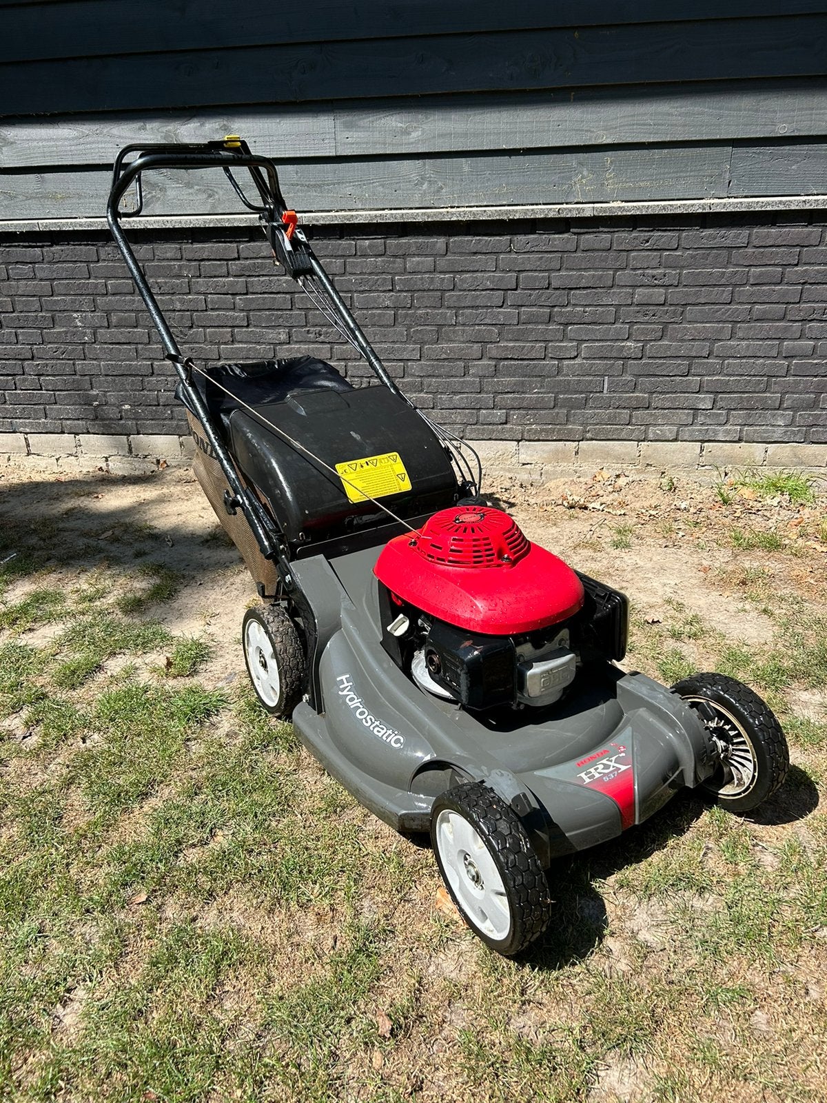 Honda HRX 537 grasmaaier met mulchfunctie, Ophalen, Cirkelmaaier, Gebruikt, Versnellingen