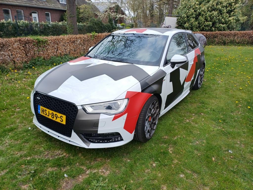 Audi A3 1.6 TDI bouwjaar 2012 s line uitvoering, Voorwielaandrijving, 4 cilinders, Wit, 26 km/l