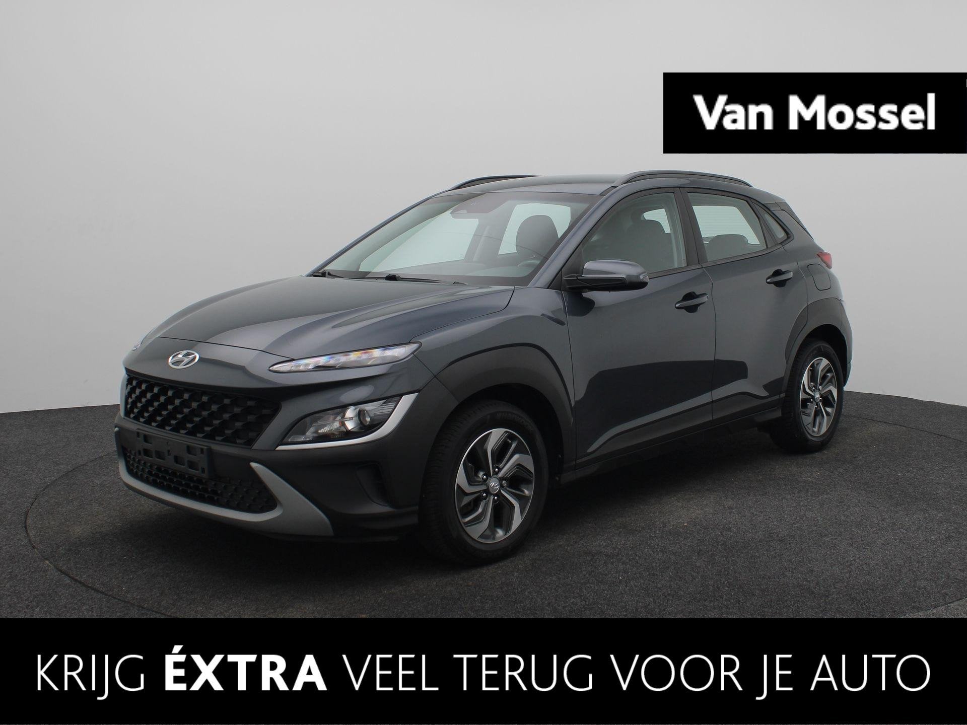 Hyundai Kona 1.6 GDI HEV Comfort | Achteruitrijcamera | Appl, 12 maanden, Stof, Gebruikt, Euro 6