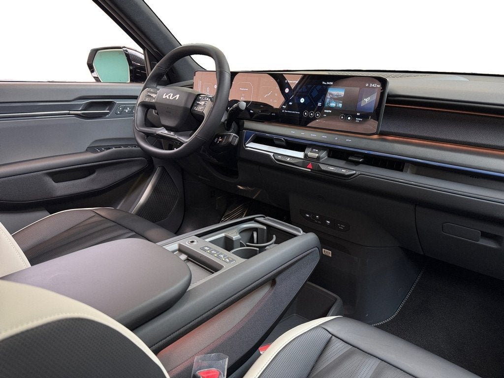 Kia EV9 GT-Line 99.8 kWh Dual Motor I 6-zits I Voorraadauto, Auto's, Kia, Automaat, 2548 kg, 22 min, 2500 kg
