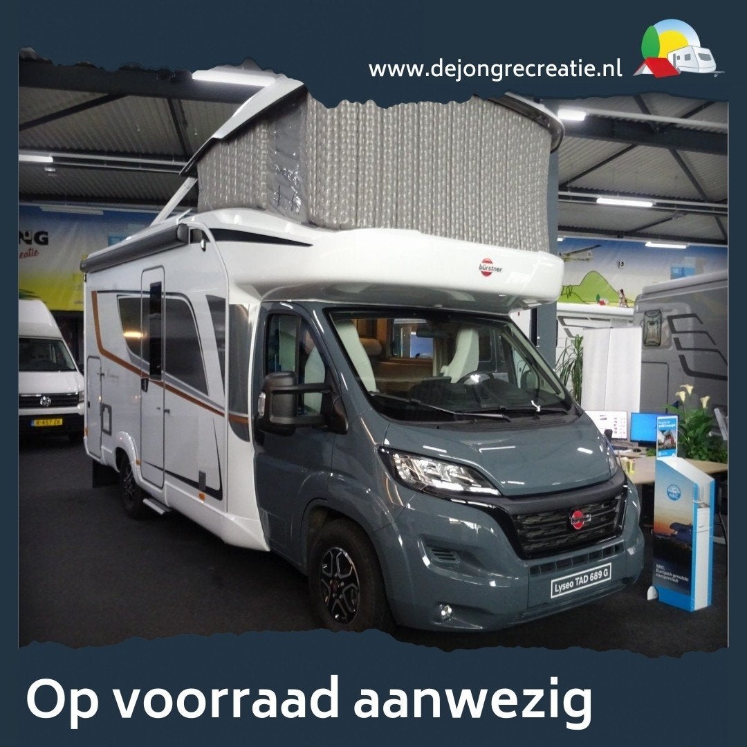 Bürstner Lyseo Gallery TD 689 Fiat (bj 2024), Caravans en Kamperen, 6 tot 7 meter, Bedrijf, Tot en met 3, Bürstner