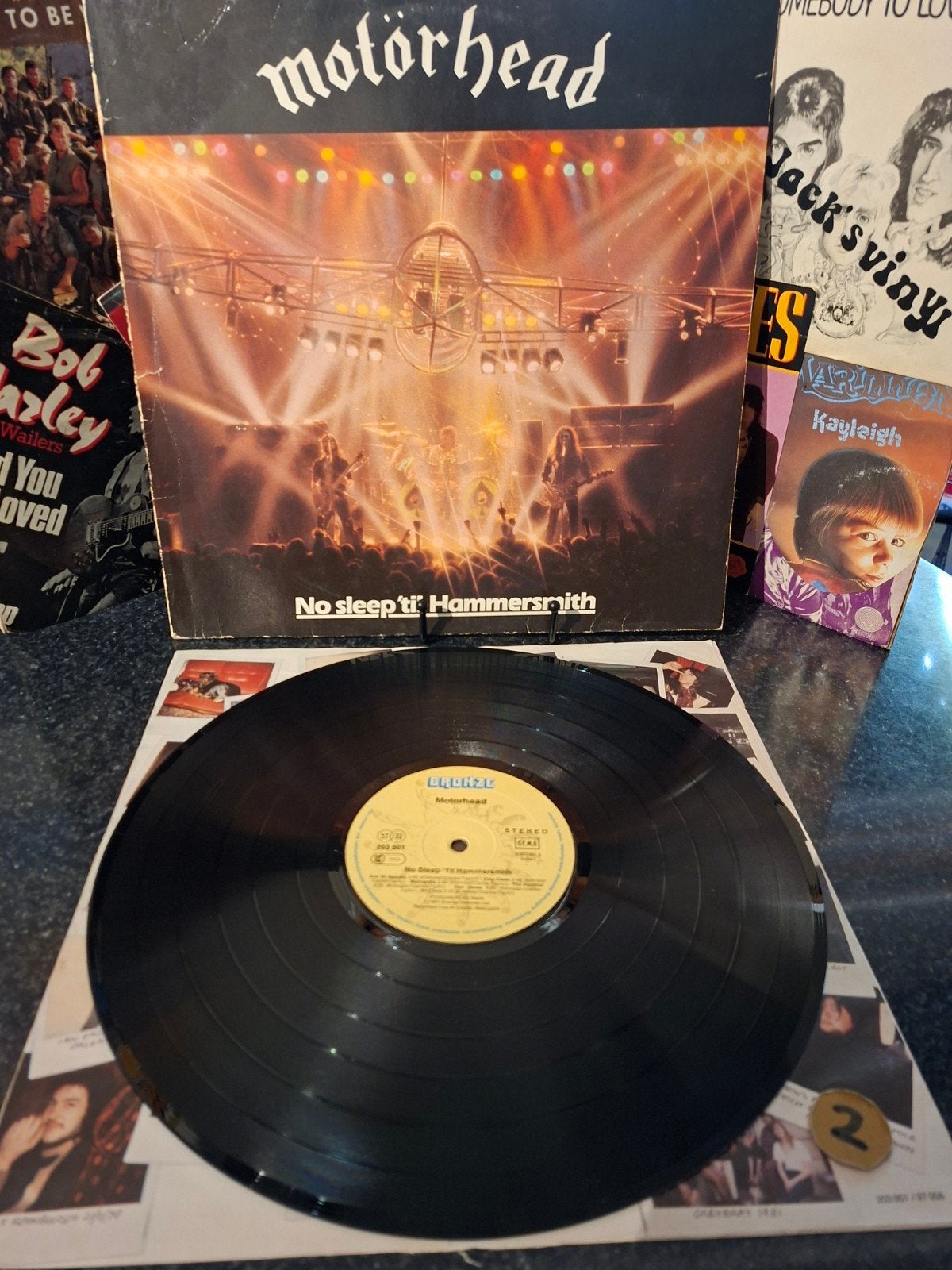 Motörhead - No Sleep 'til Hammersmith LP (1981) 2, LP, Gebruikt, Overige formaten, Ophalen of Verzenden