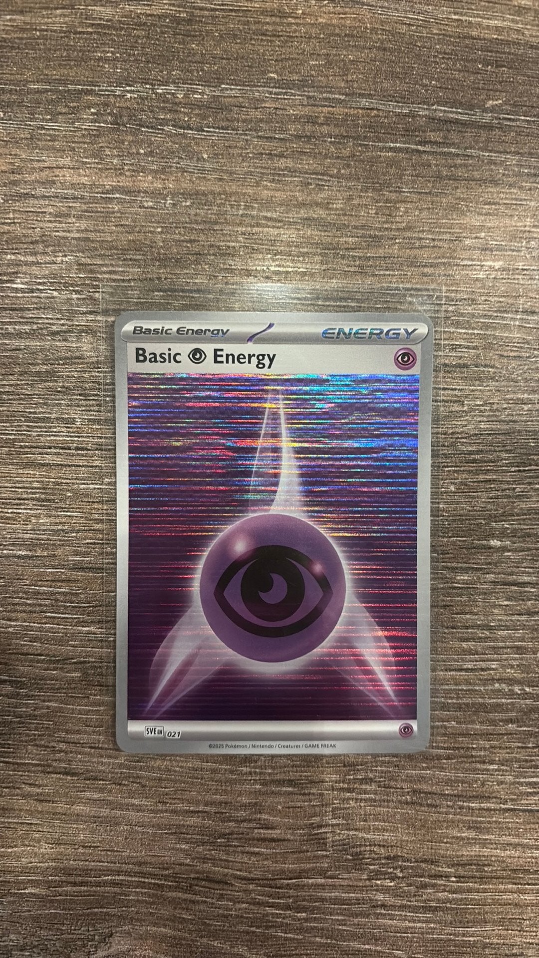 SVE Psychic Energy 021 Reverse holo, Hobby en Vrije tijd, Verzamelkaartspellen | Pokémon, Ophalen of Verzenden, Zo goed als nieuw