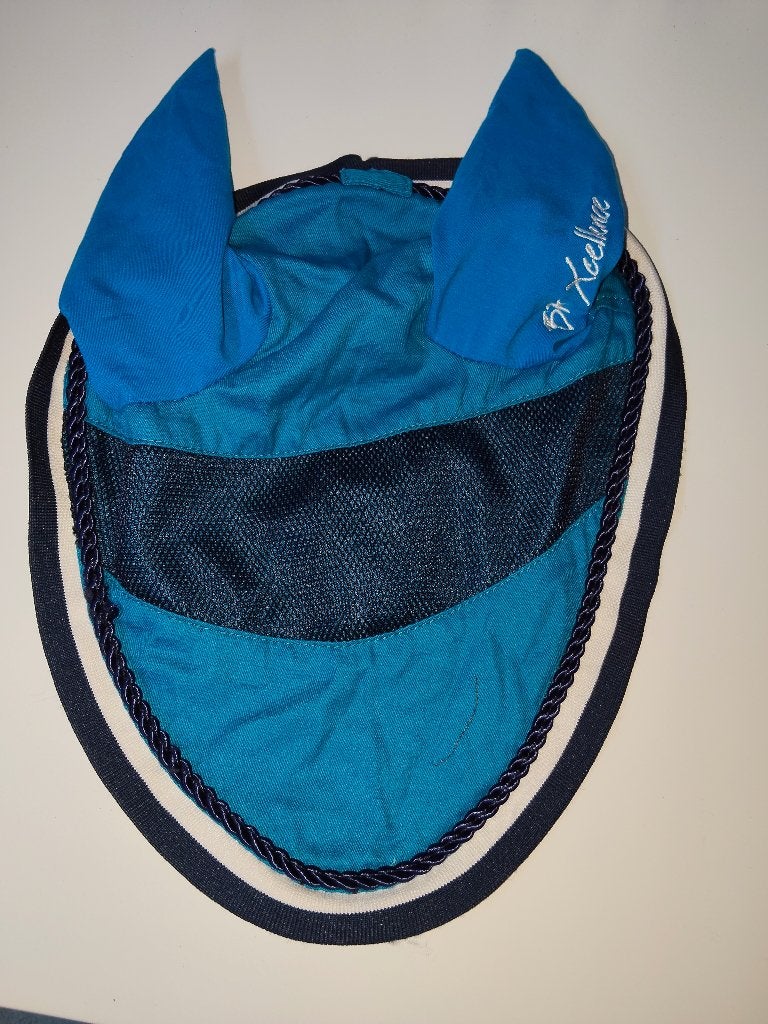 Oornetje BR Xcellence blauw-navy-wit full, Dieren en Toebehoren, Ophalen of Verzenden, Nieuw, Dressuur