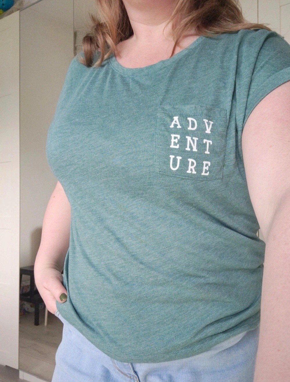 TwinTip t shirt petrol blauw groen maat XL, Blauw, Maat 46/48 (XL) of groter, Ophalen of Verzenden, Zo goed als nieuw