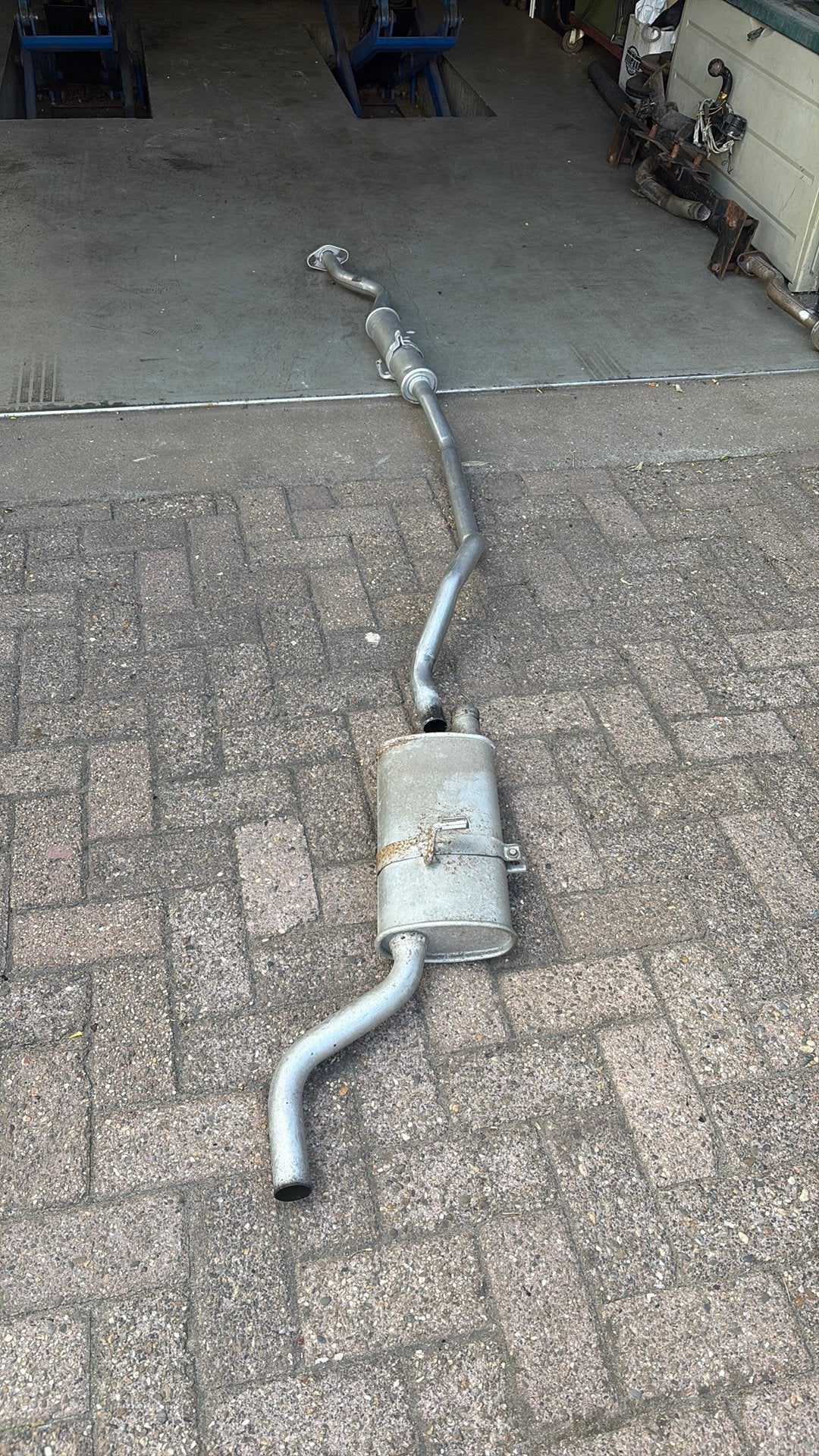 Opel D kadett Midden en Achterdemper 1.2S  Te koop ., Auto-onderdelen, Uitlaatsystemen, Ophalen, Gebruikt, Opel