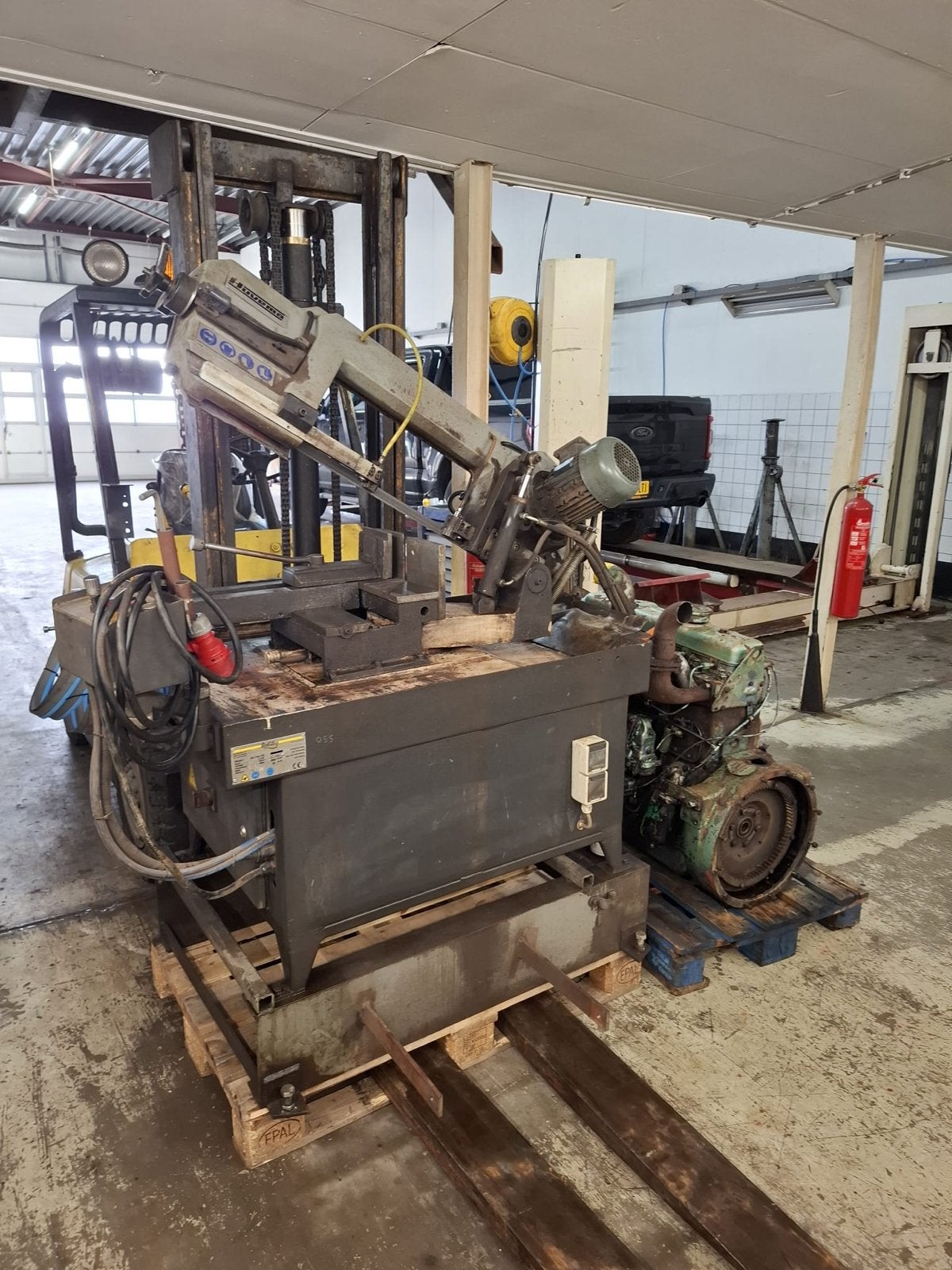 Metaalbandzaagmachine Huvema HU 230 DS, Ophalen of Verzenden