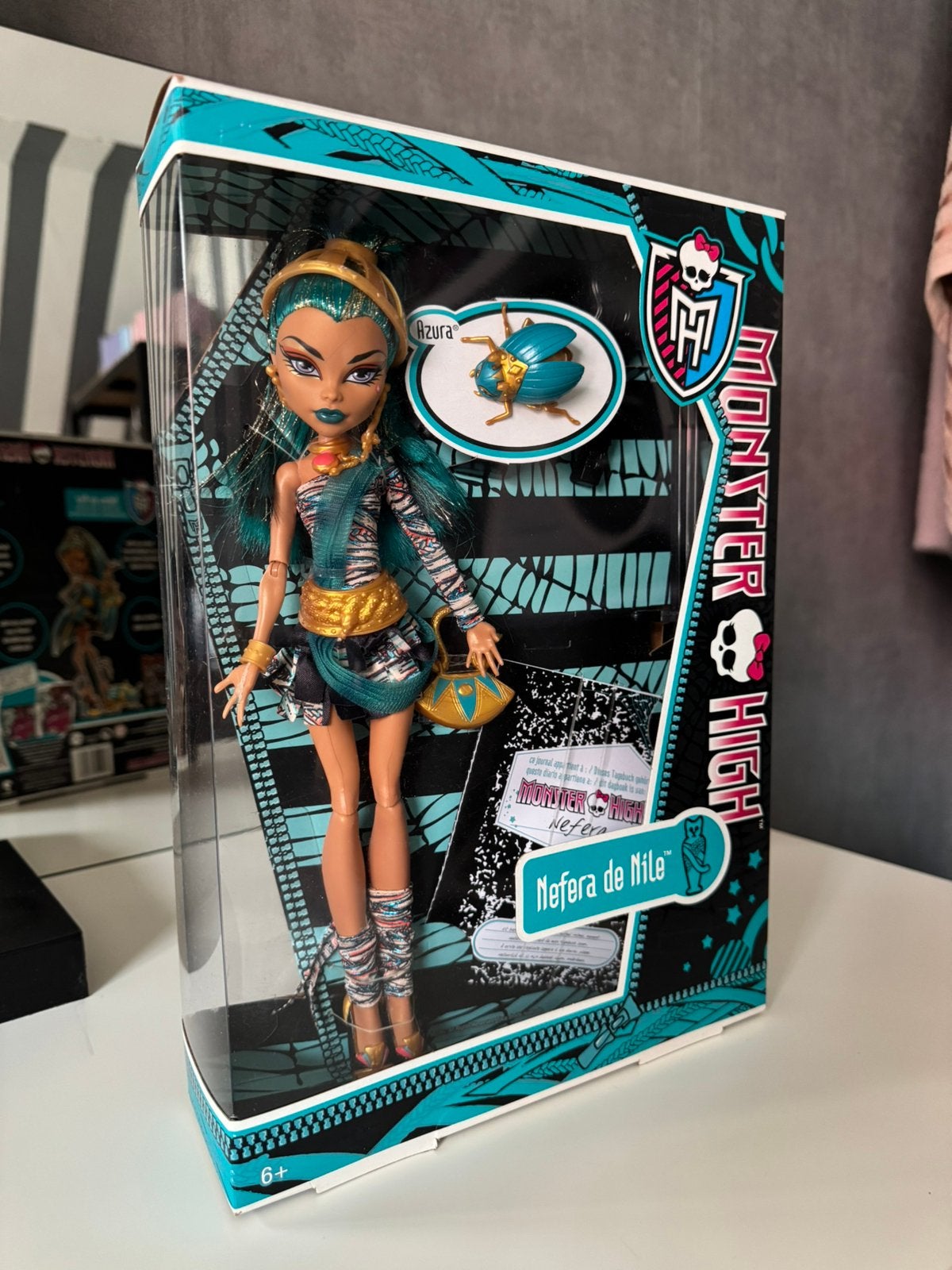 Monster High - Nefera DeNile G1 | Original Box, Ophalen of Verzenden, Zo goed als nieuw, Pop