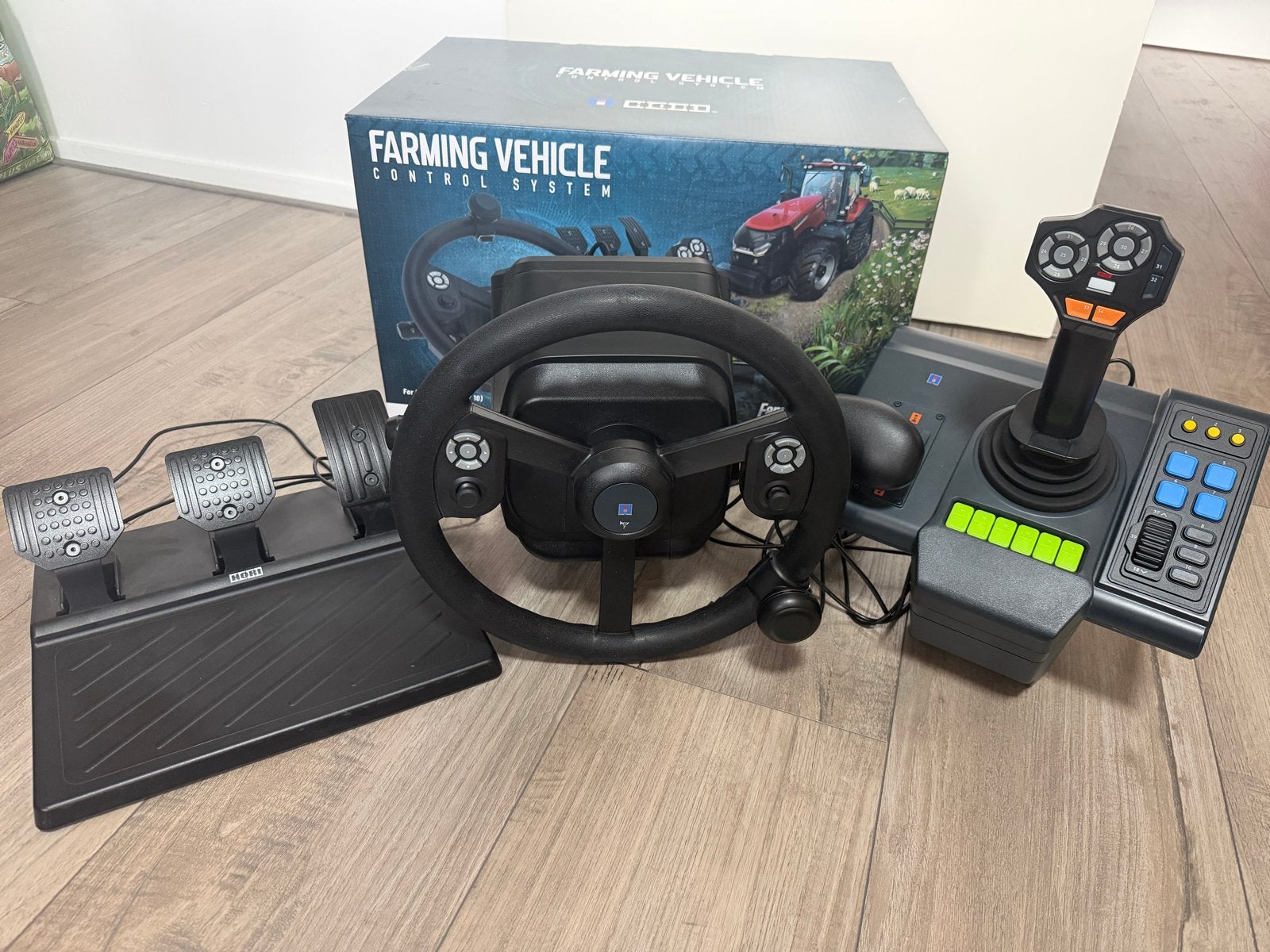 Farming Vehicle Control System - Stuur, Pedalen & Joystick, Ophalen, 1 speler, Zo goed als nieuw, Vanaf 3 jaar