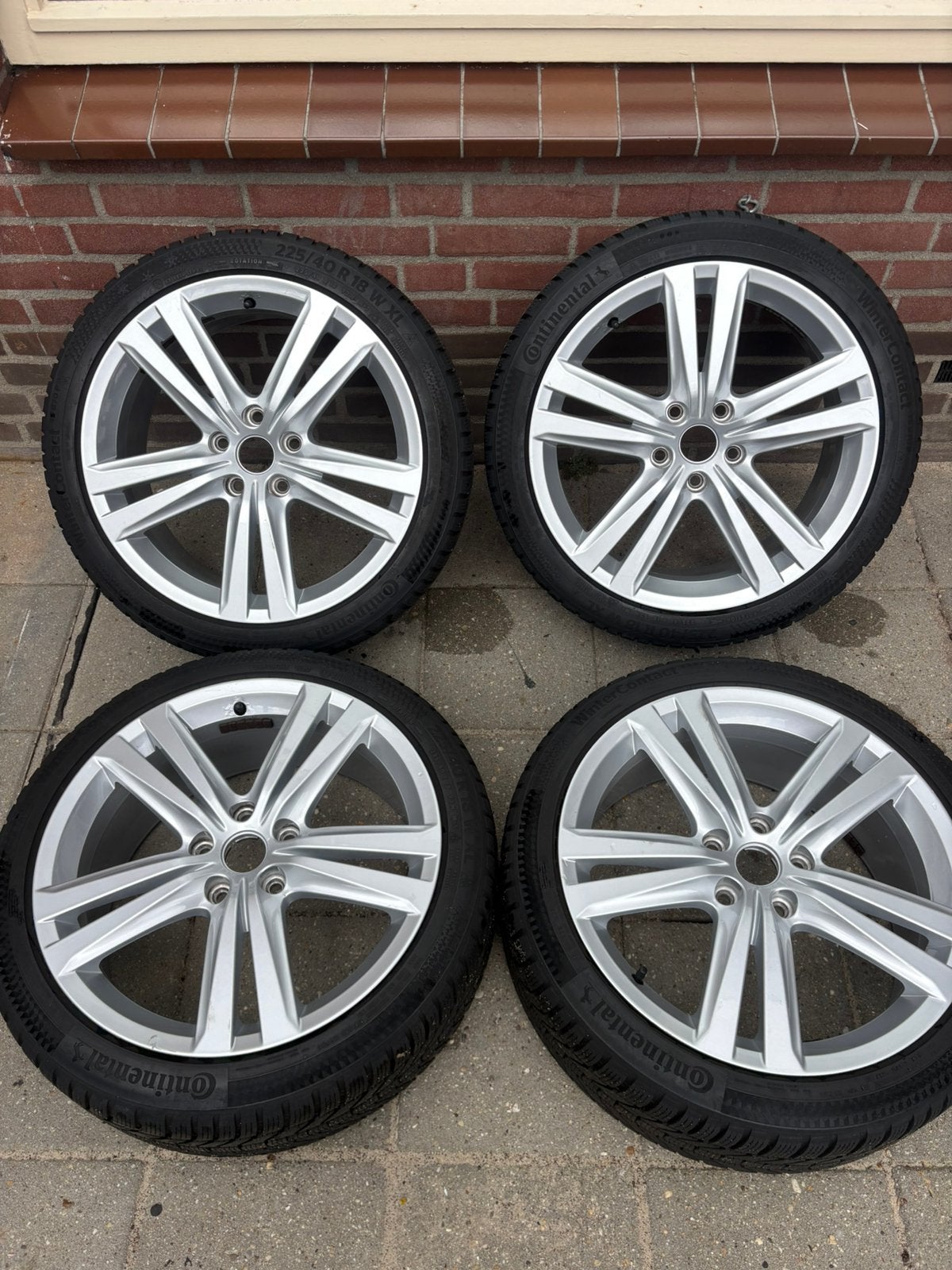 Seat leon cupra velgen 5x112, Auto-onderdelen, Ophalen, 18 inch, Banden en Velgen, Winterbanden